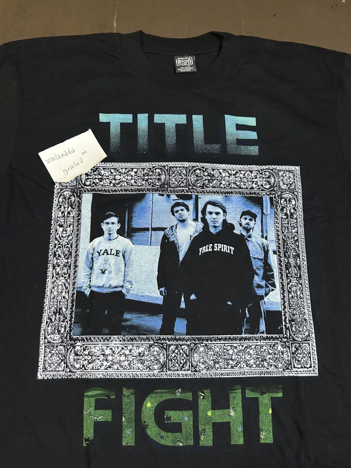 Band Tees Distressed Title Fight Shed Hardcore Will Never Die Graphic Size US XL / EU 56 / 4 - 2 Thumbnail