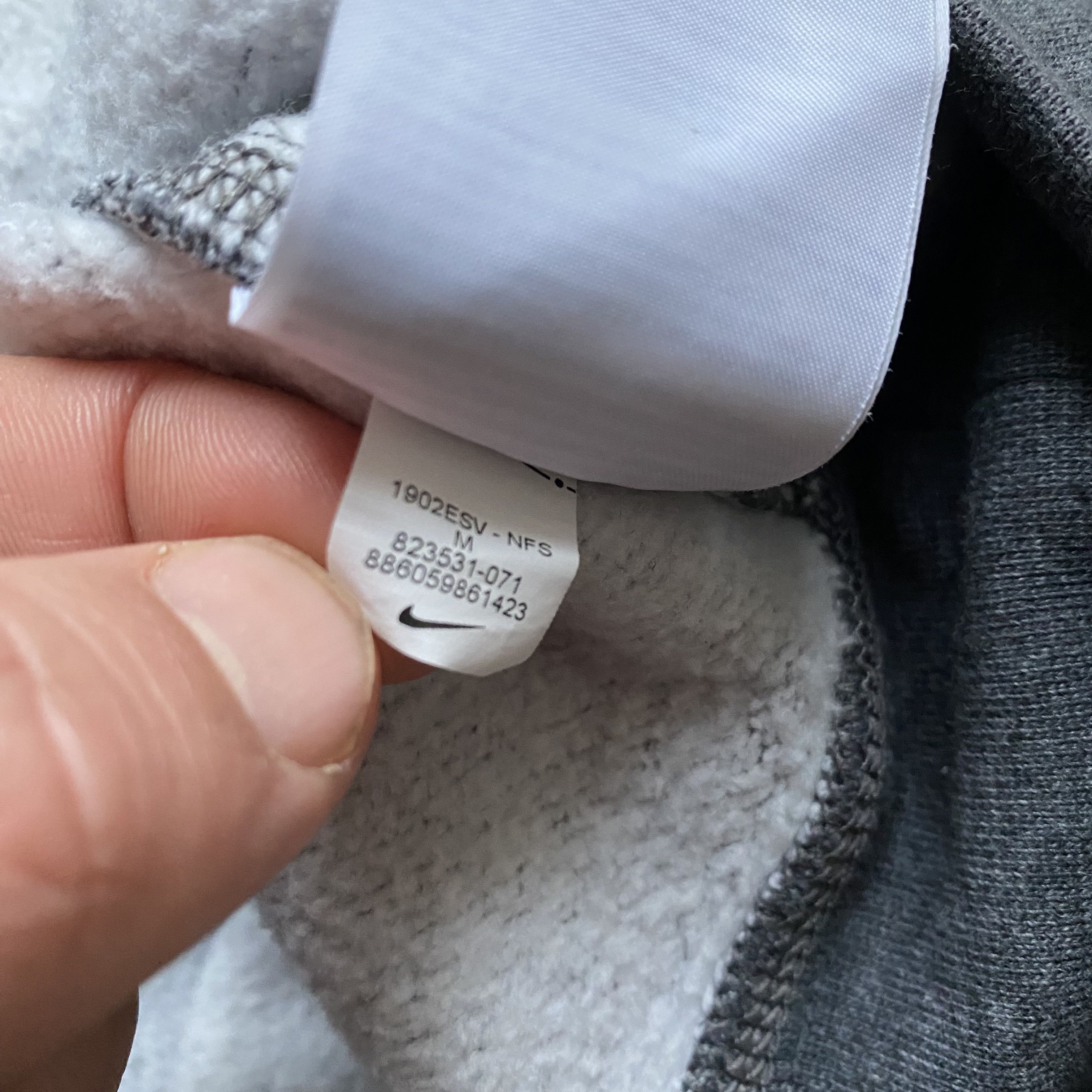 Nike 🔥 Drill Nike zip up hoodie spell out Tech Fleece styled TN Size US M / EU 48-50 / 2 - 8 Thumbnail