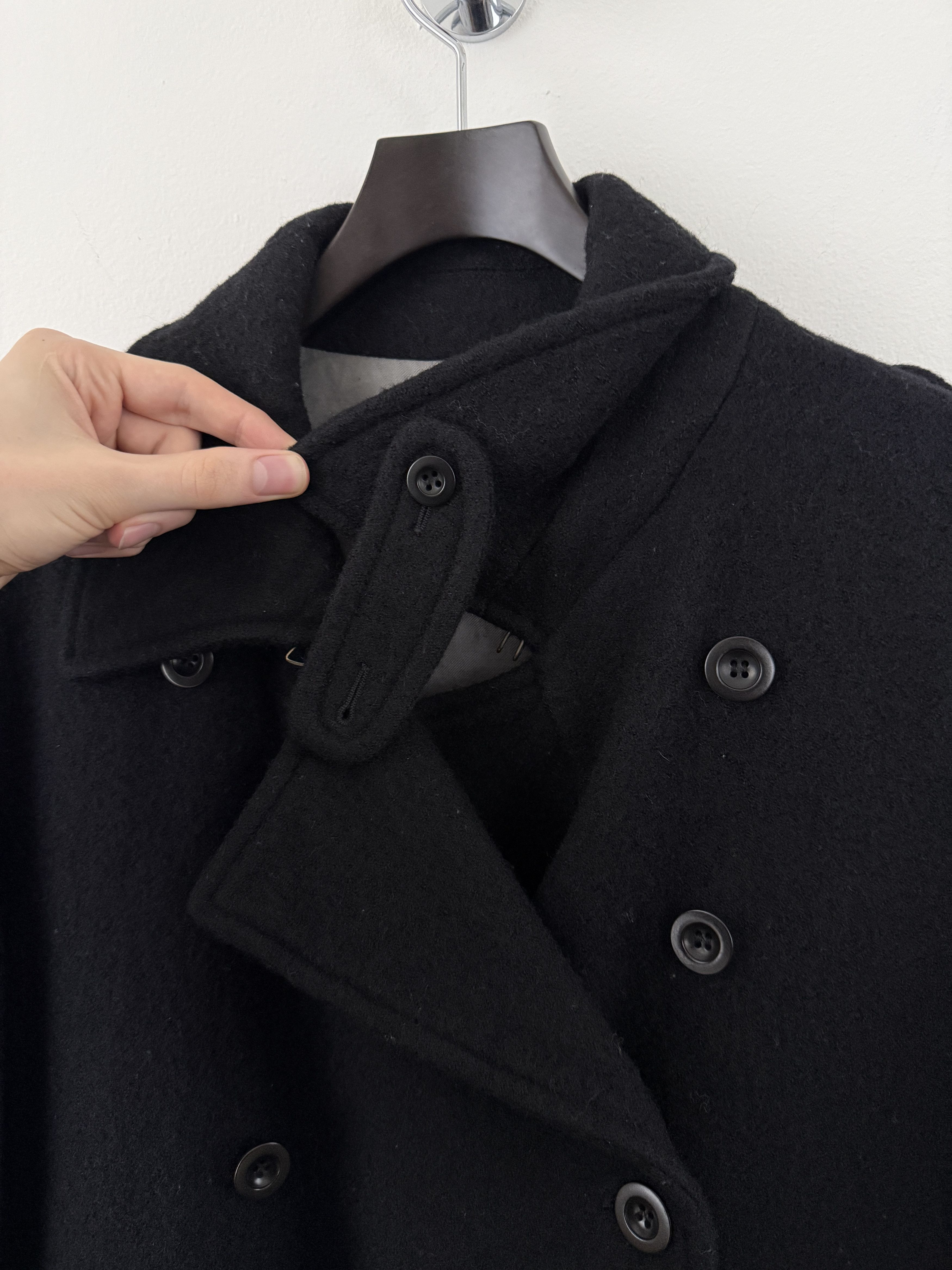 Miu Miu Wool Military Double Breasted Overcoat Size US M / EU 48-50 / 2 - 7 Thumbnail