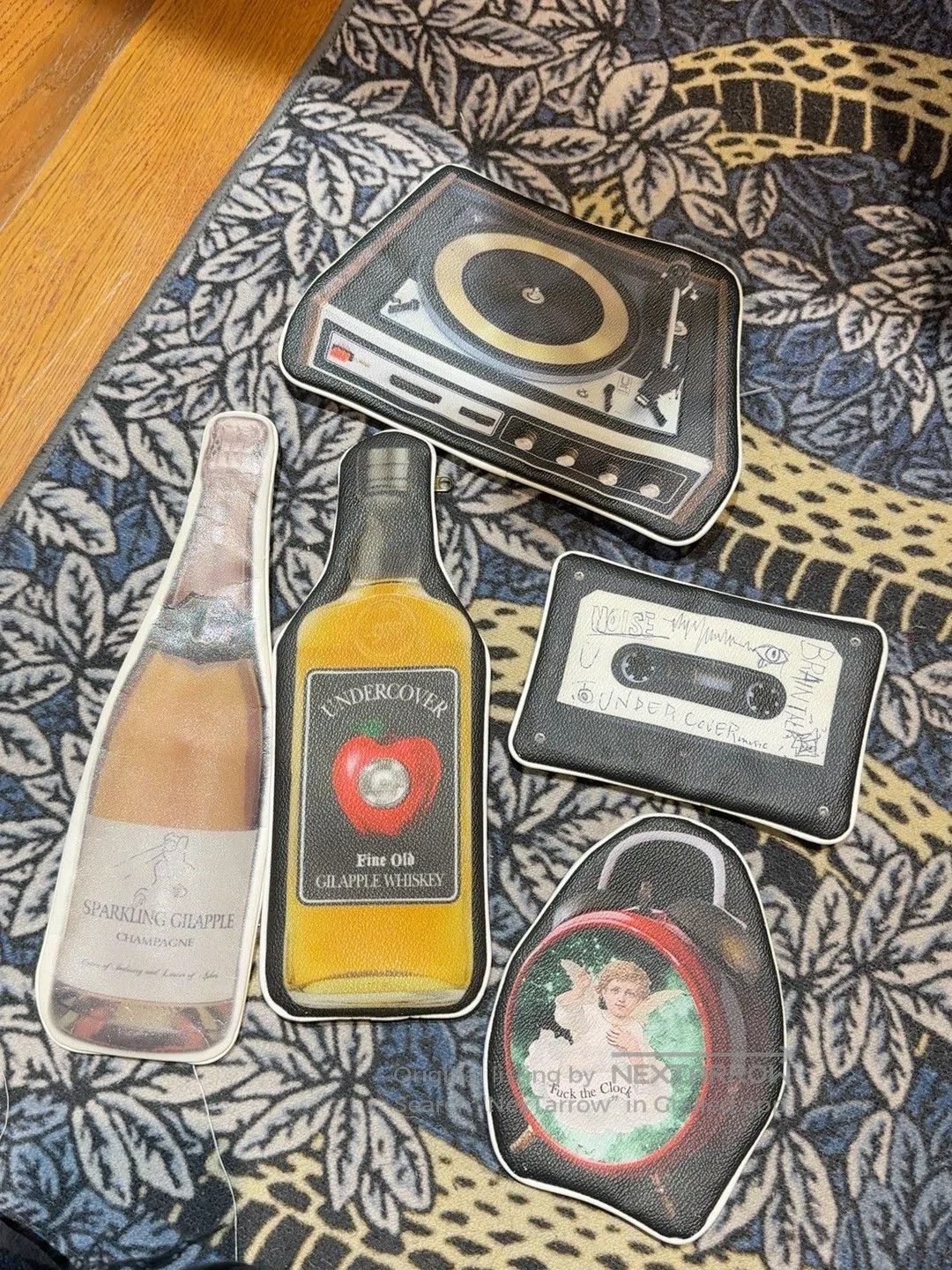 Undercover Undercover Whiskey Bottle Small Pouch. Size ONE SIZE - 5 Thumbnail