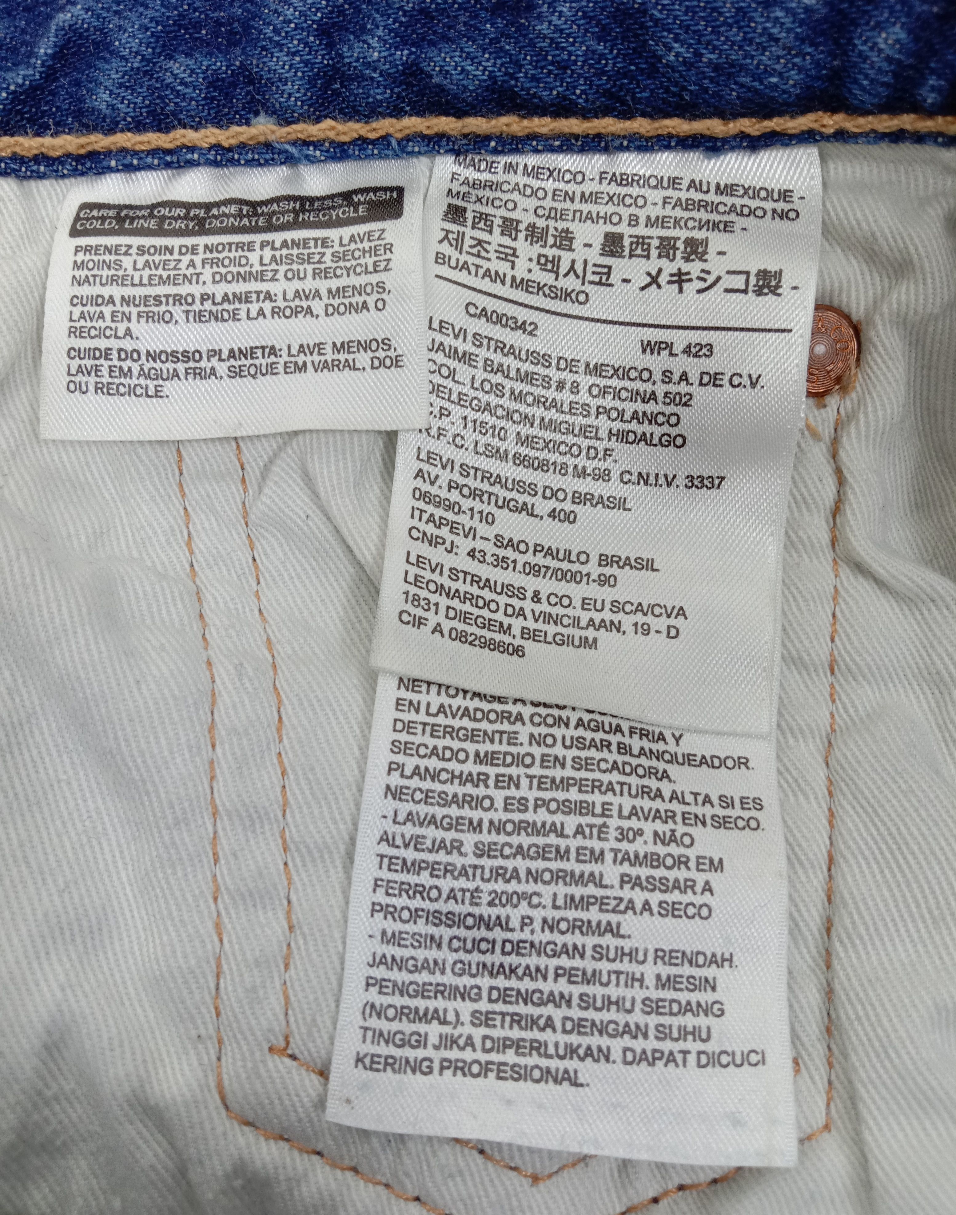 Levi's Vintage Levi's 501s Jeans Faded Blue Distressed Denim Size US 30 / EU 46 - 16 Thumbnail