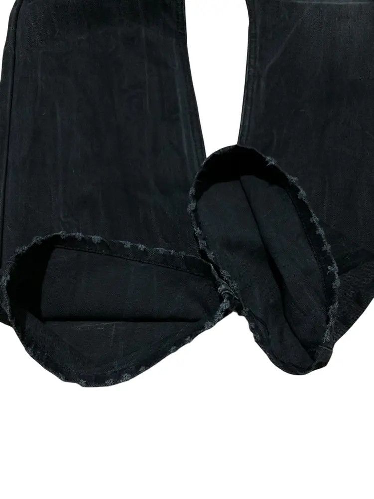 14th Addiction Crazy Flare denim washed black studded Maru rocky jeans Size US 30 / EU 46 - 4 Thumbnail