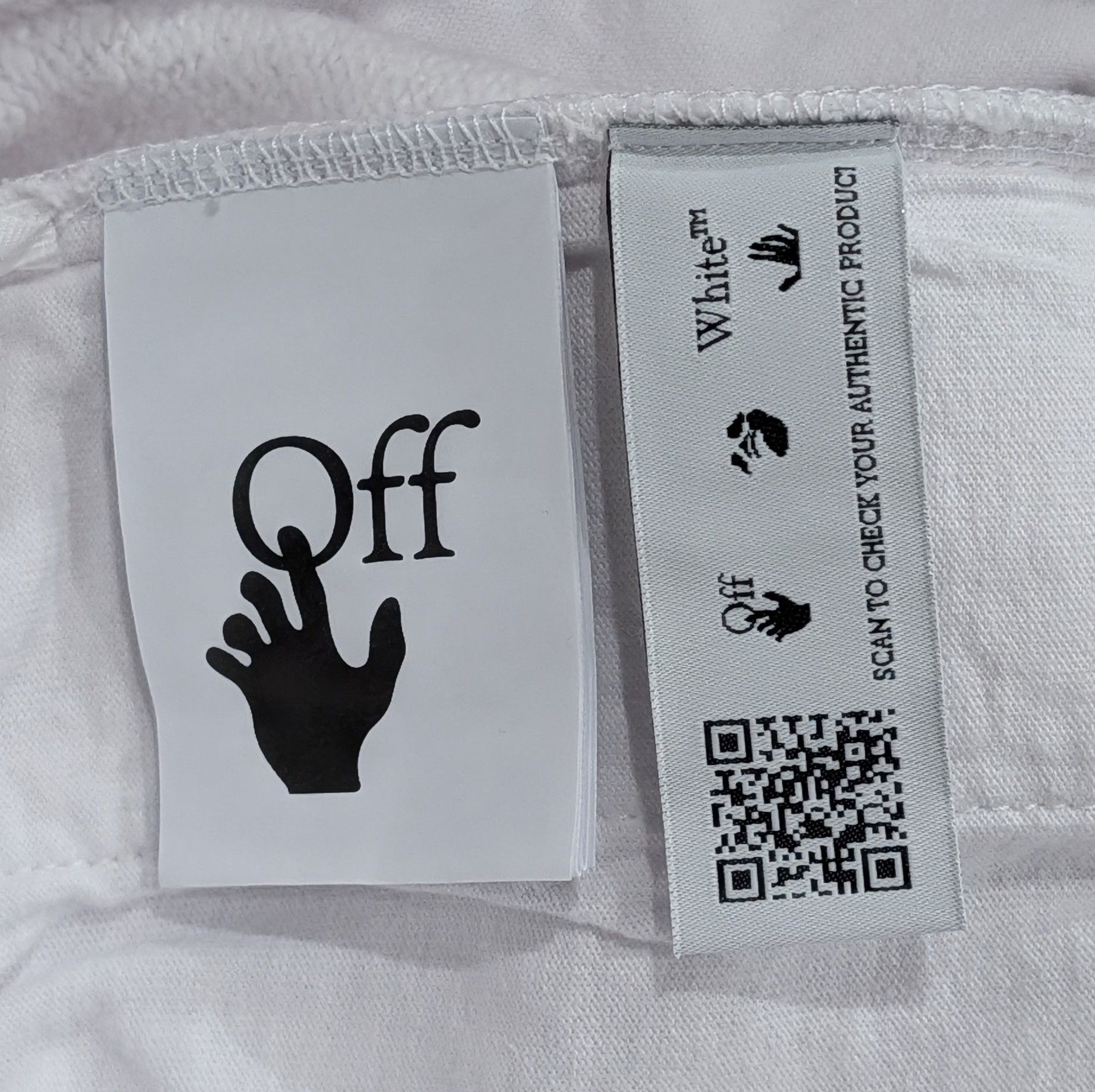Off-White Off-White "Carvaggio Lute" Slim Jogger Pants White Large Size US 34 / EU 50 - 8 Thumbnail
