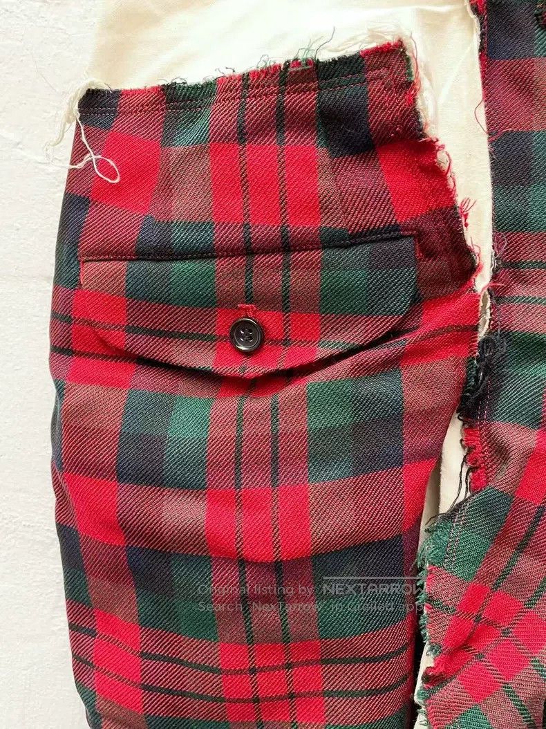 Comme des Garcons Comme des Garcons size XS Destroyed Patchwork Pants Size 23" - 6 Thumbnail