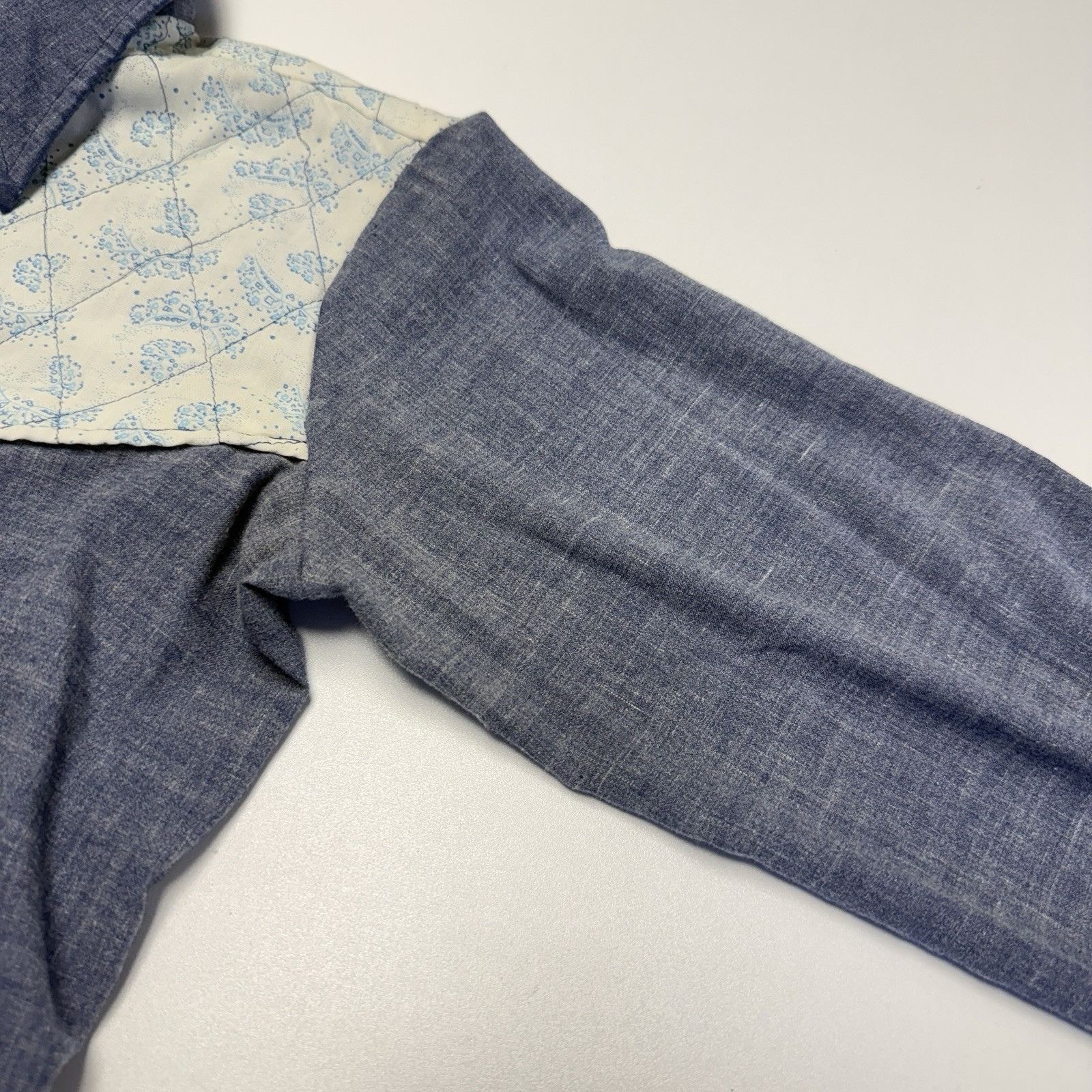 Vintage Vintage 70s Kmart Permanent Press Button Up Shirt Womens 18x Size M / US 6-8 / IT 42-44 - 6 Thumbnail