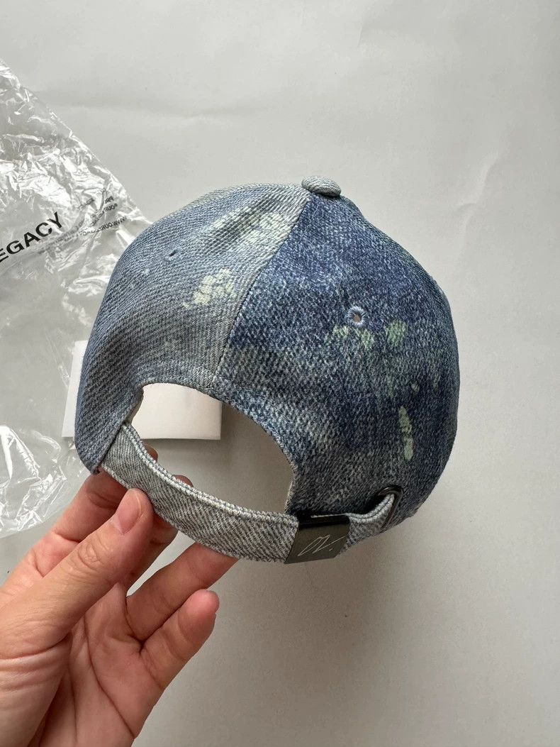 Our Legacy our legacy Digitally printed blue denim cap 2504-Nextarrow Size ONE SIZE - 2 Thumbnail