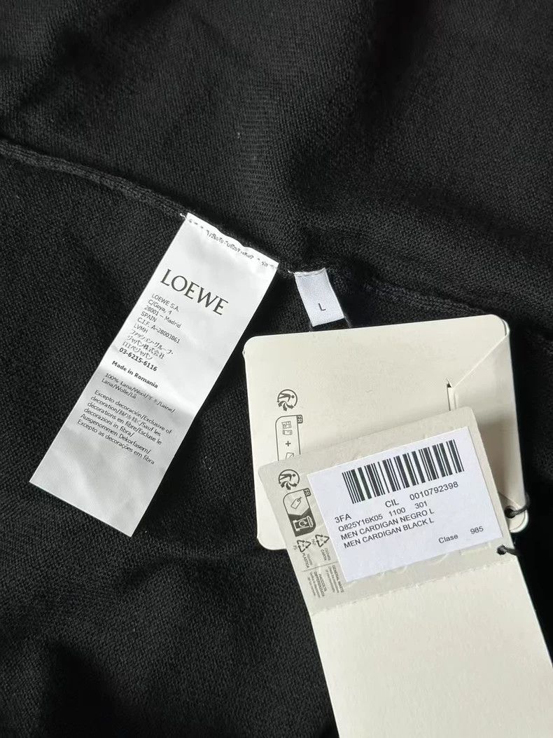 Loewe loewe Embroidered logo cardigan 2506-Nextarrow Size US L / EU 52-54 / 3 - 4 Thumbnail