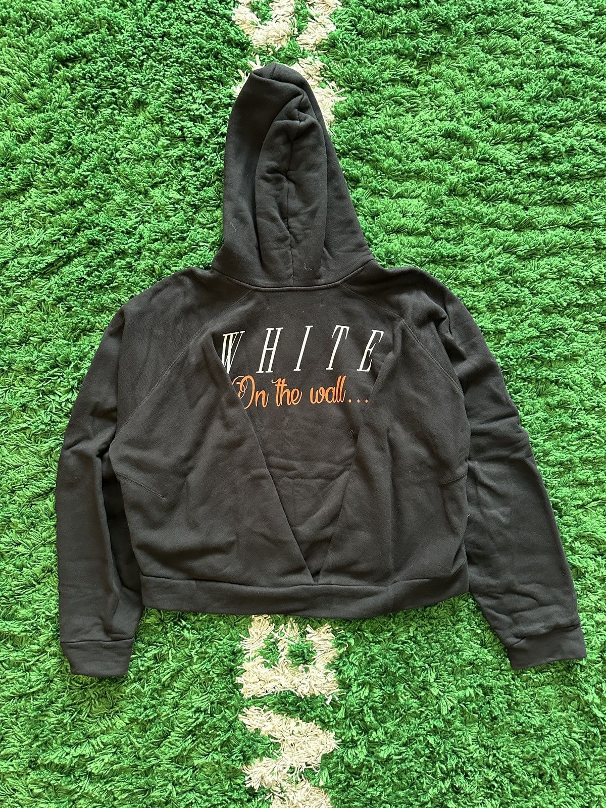 Off-White Off White Mirror Mirror Cropped Hoodie Size US XL / EU 56 / 4 - 2 Thumbnail