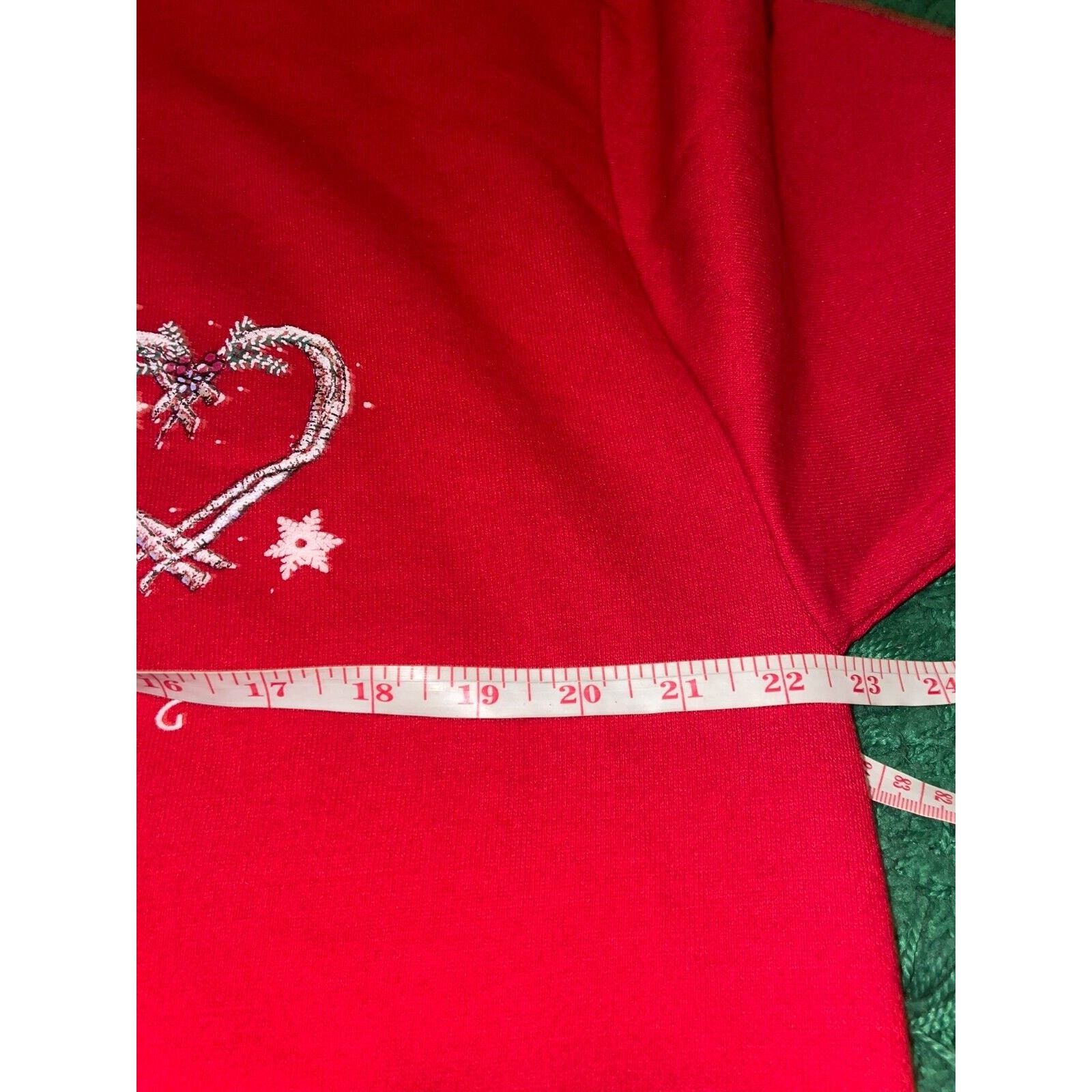 Jerzees Vintage Wyoming Sweatshirt Crewneck Love Red VTG 90s Large Size US L / EU 52-54 / 3 - 12 Thumbnail