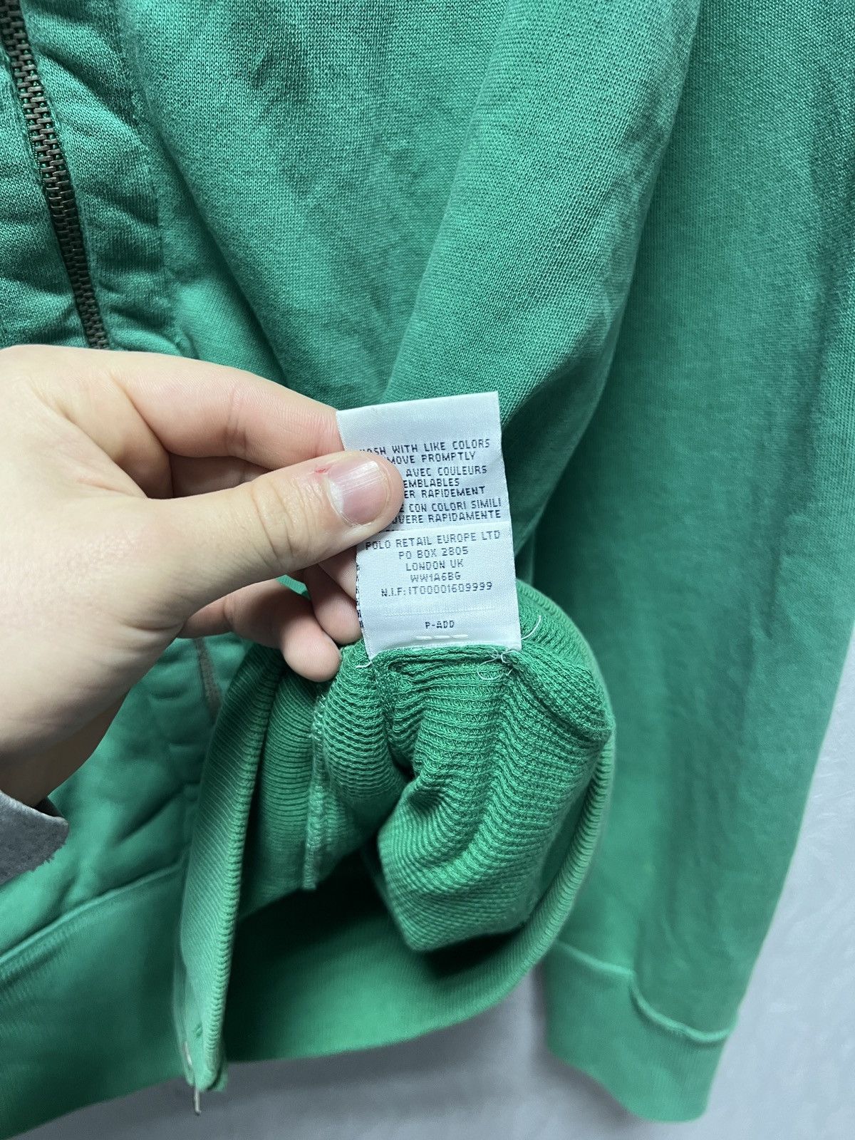Polo Ralph Lauren Vintage Polo Ralph Lauren Zip UP Hoodie Y2K Size US L / EU 52-54 / 3 - 8 Thumbnail