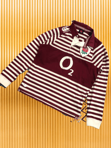 Canterbury of New Zealand Vintage Canterbury Rugby England Jersey Long Sleeve Size US S / EU 44-46 / 1 - 1 Thumbnail