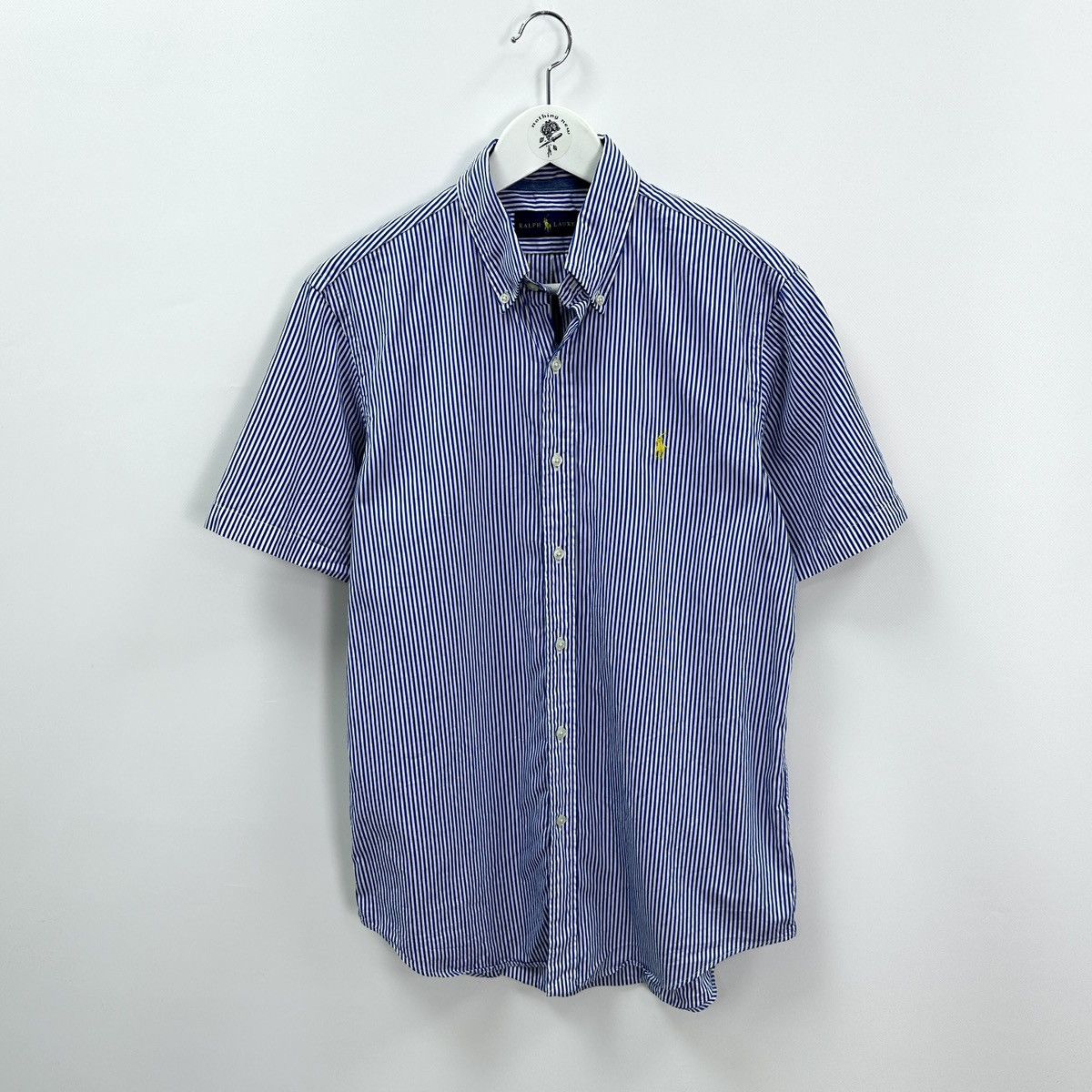 Ralph Lauren Ralph Lauren Striped Embroidered gold logo short sleev shirt Size US M / EU 48-50 / 2 - 1 Thumbnail