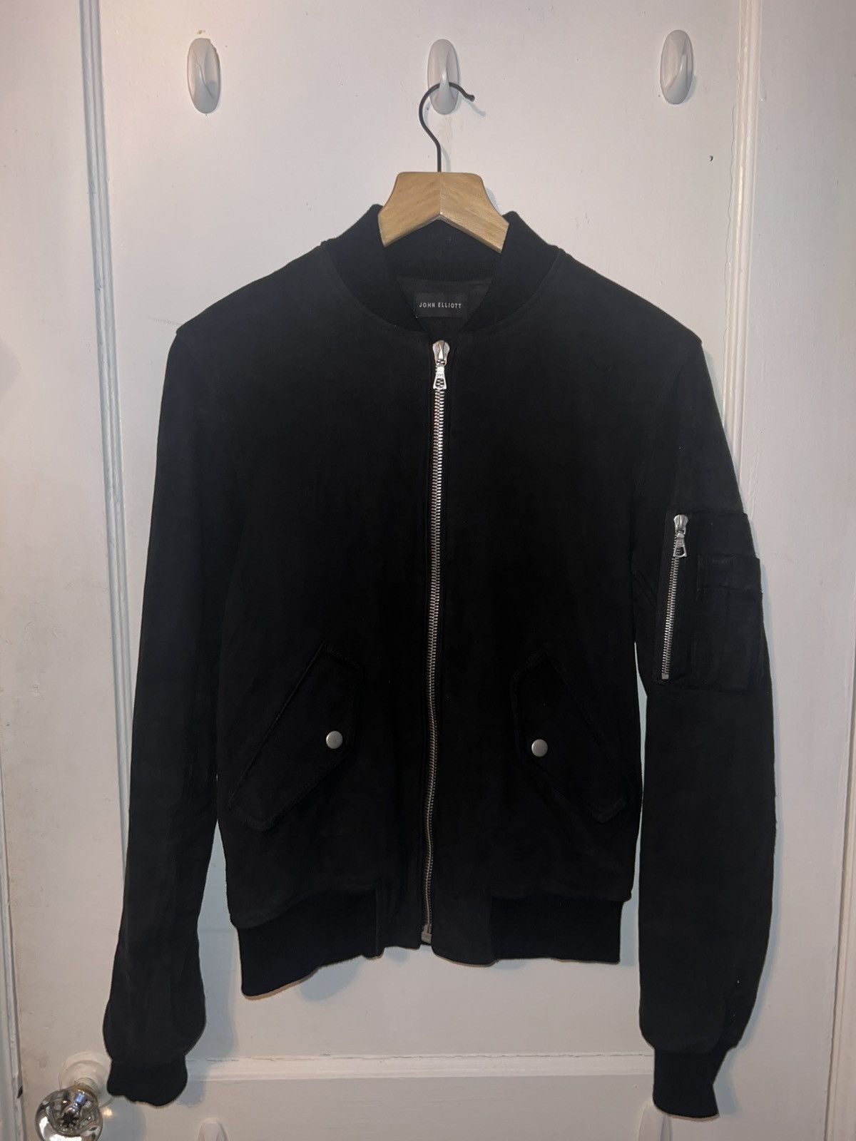 John Elliott Leather Bogota Bomber Size US S / EU 44-46 / 1 - 2 Thumbnail