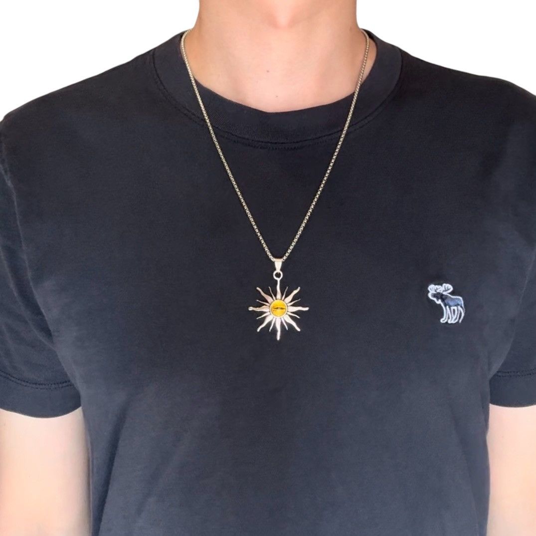 Other Sun Pendant Necklace for Men Women Hip Hop Unisex Necklace Size ONE SIZE - 5 Thumbnail