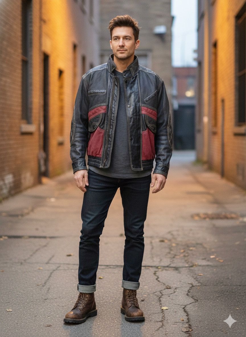 Archive Leather Jacket | Grailed