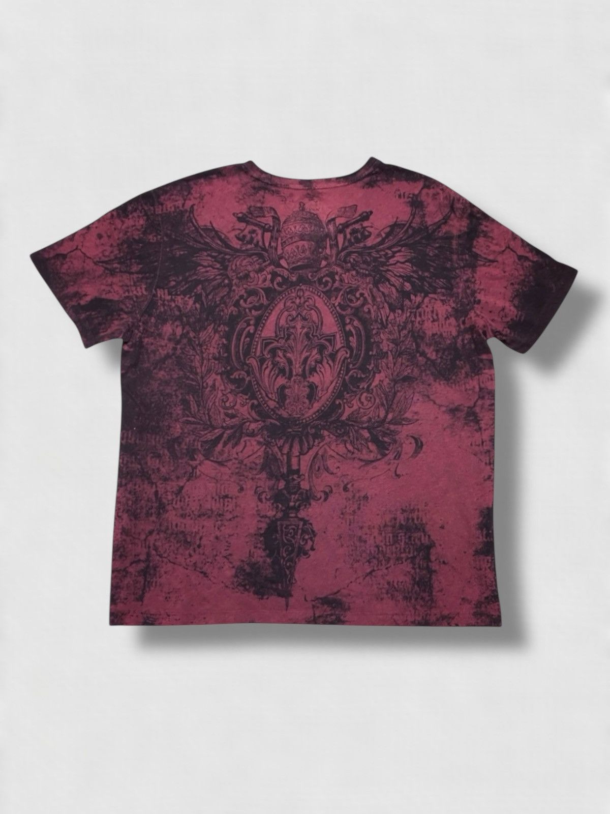 Affliction × Jnco × Tapout mens skull shirt mma elite style tapout  