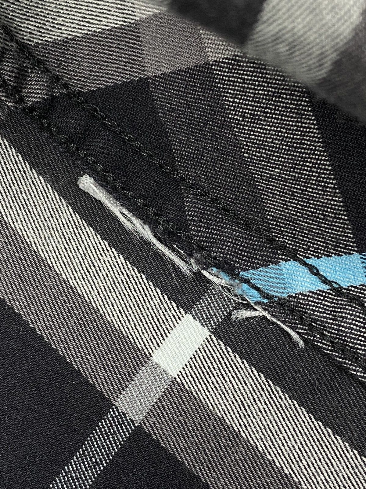 Burberry Vintage Burberry Plaid Nova Check Luxury Button Up Shirt og Size M / US 6-8 / IT 42-44 - 10 Thumbnail