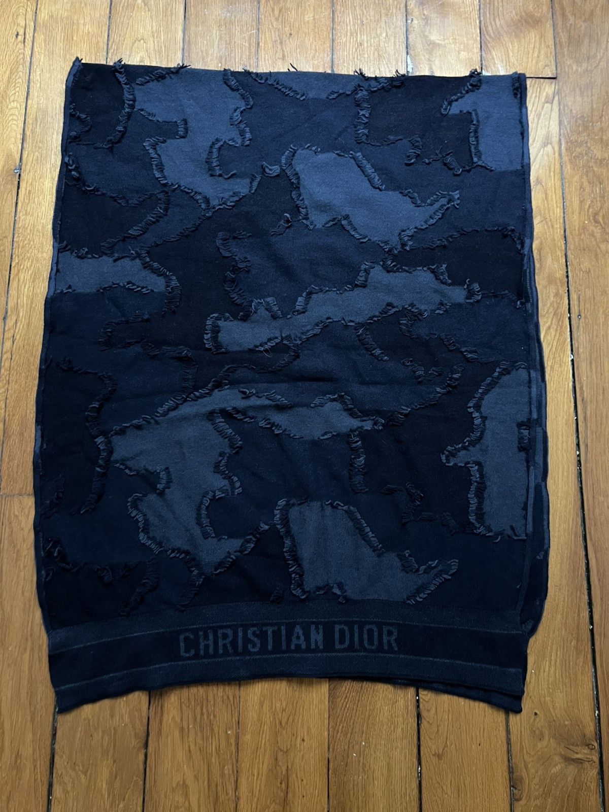 Dior Dior Wool Scarf 160x60cm Size ONE SIZE - 2 Thumbnail