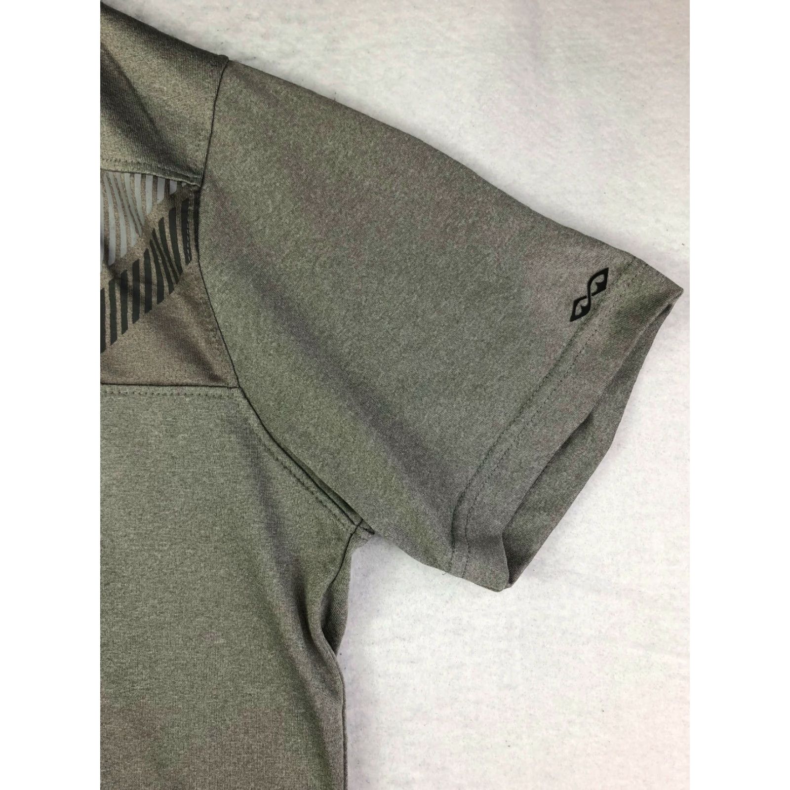 Vintage Snake Eyes Mens Medium Short Sleeve Collared Gray T Shirt Size US M / EU 48-50 / 2 - 2 Thumbnail