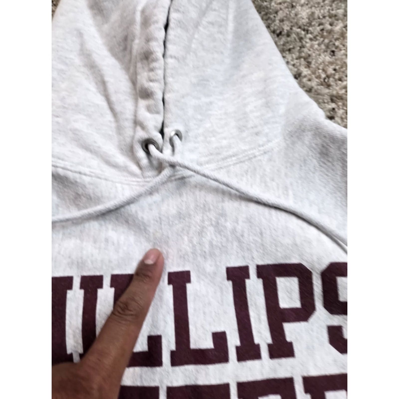 Champion Phillips Exeter Champion Reverse Weave Hoodie Mens Gray Medium Size US M / EU 48-50 / 2 - 5 Thumbnail