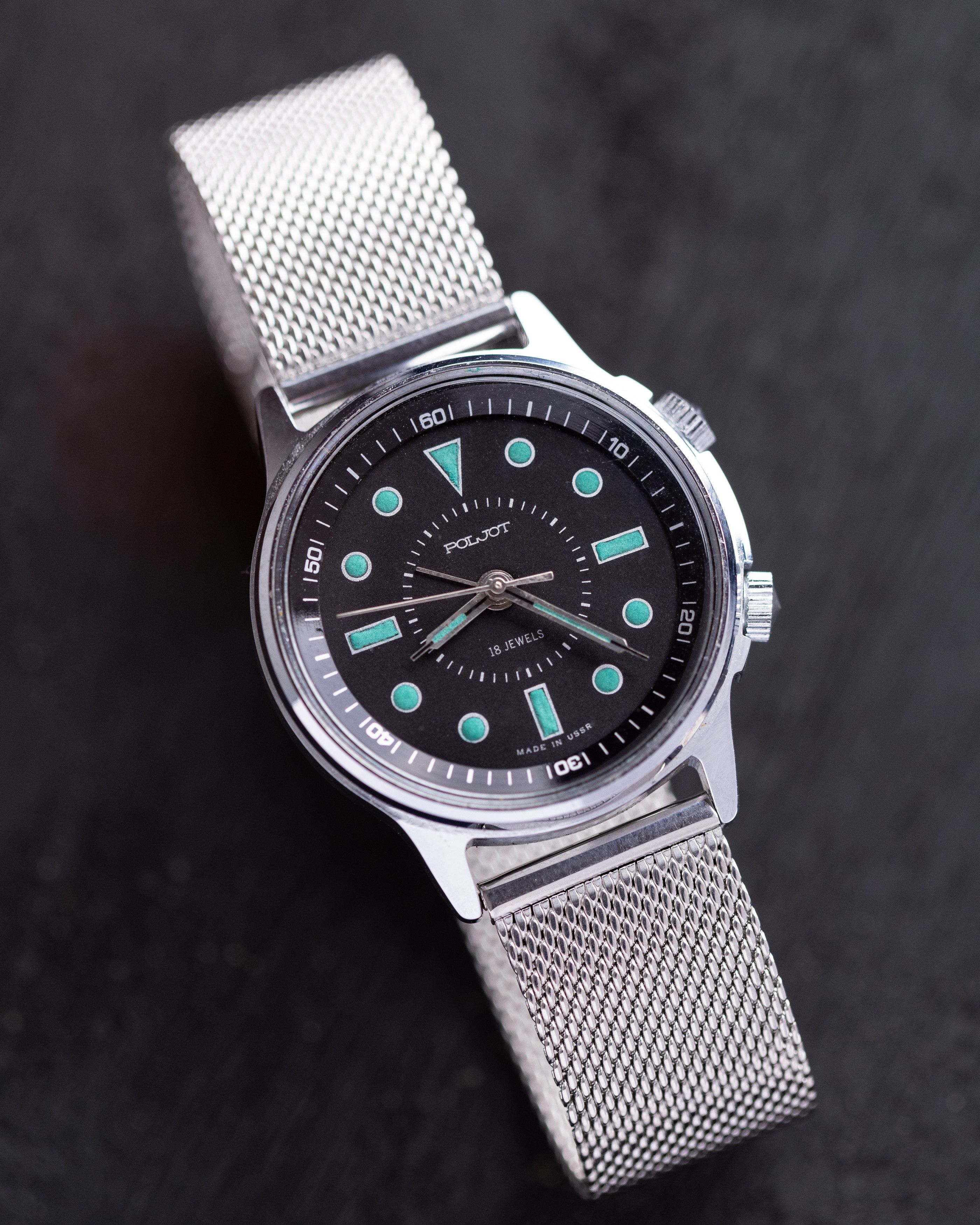 Other Poljot Signal (Alarm) Vintage Soviet Watch Size 36 - 2 Thumbnail
