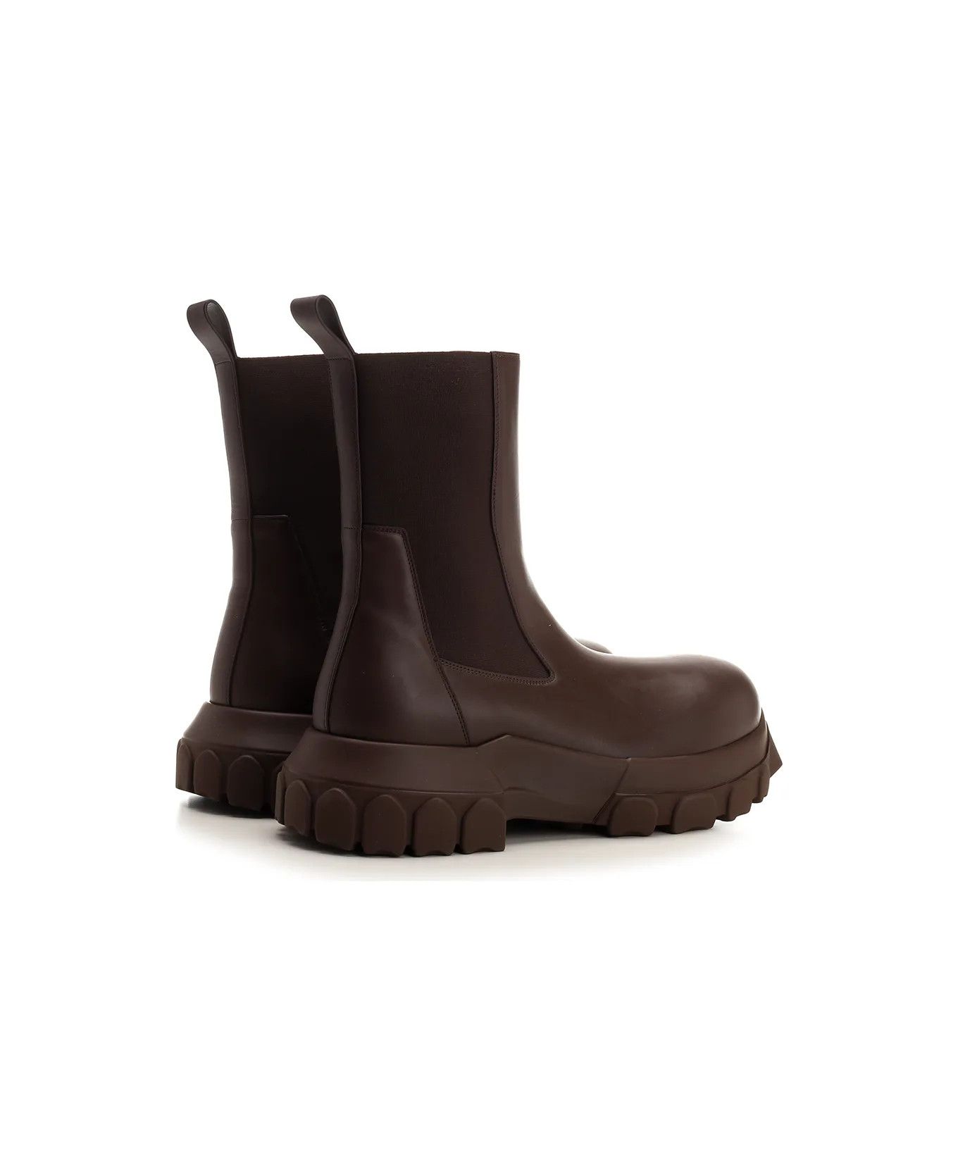 Rick Owens o1y0325 Ankle Boots in Brown Size US 7 / EU 40 - 3 Thumbnail
