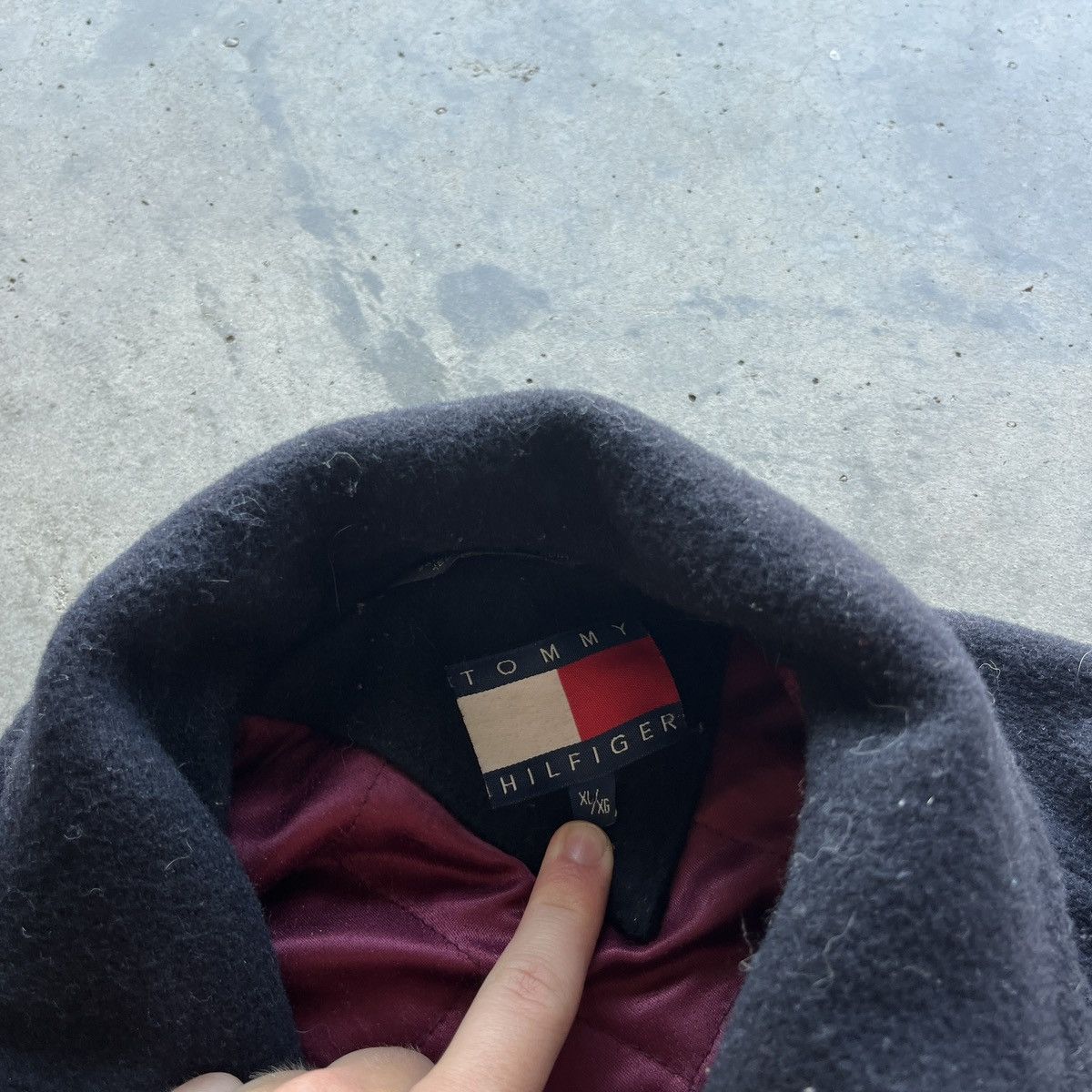 Tommy Hilfiger Vintage Tommy Hilfiger Deck Coat Wool Size US XL / EU 56 / 4 - 3 Thumbnail