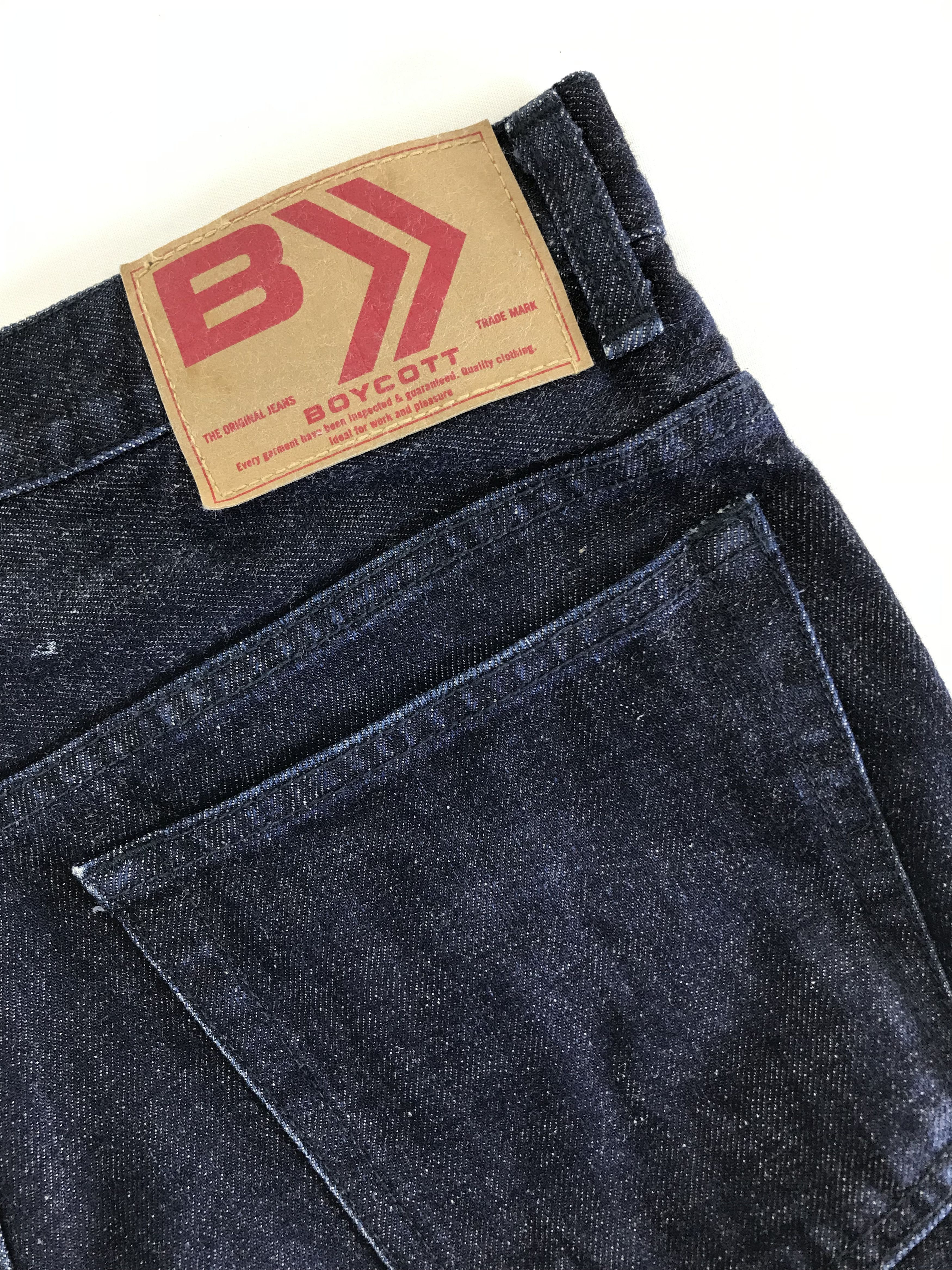 Boycott Vintage Boycott Japan Crazy Flare Blue Jeans Size US 30 / EU 46 - 14 Thumbnail