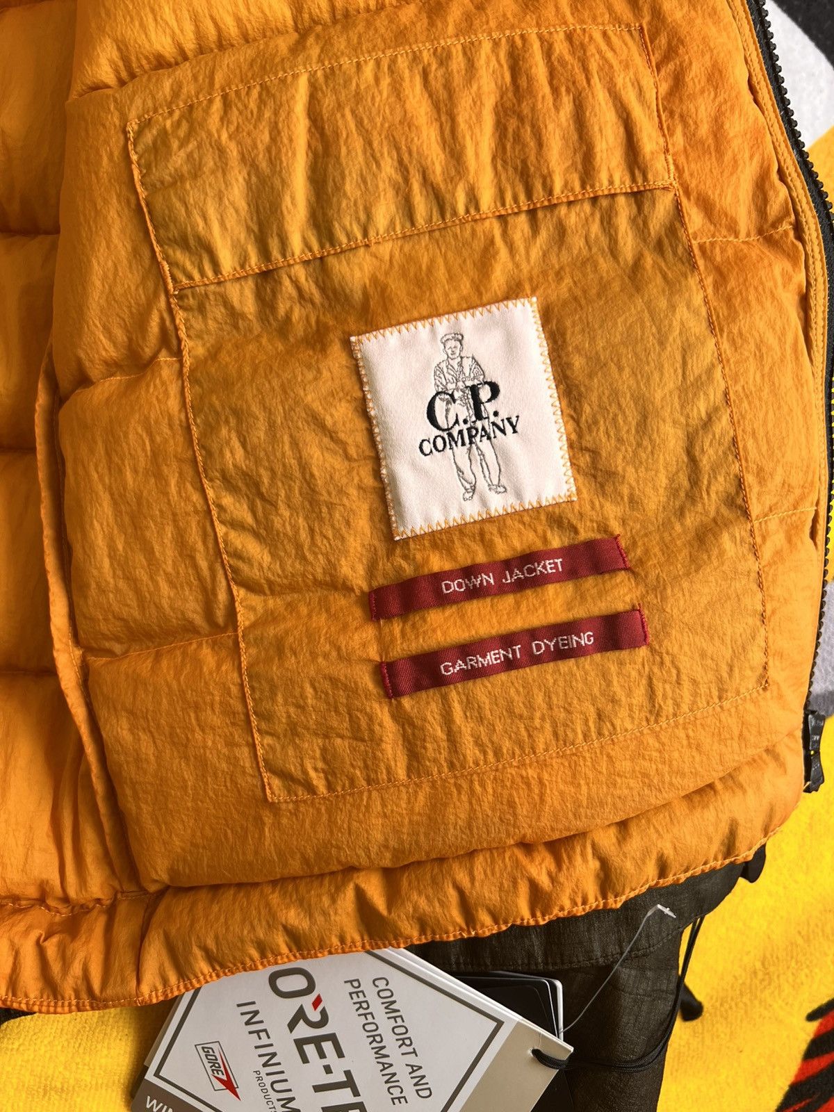 C.P. Company C.P Company GORE-TEX Jacket orange Green Infinium Down Liner Size US S / EU 44-46 / 1 - 22 Thumbnail