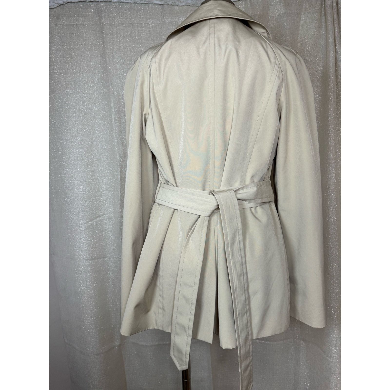 London Fog London Fog Women's Beige Trench Coat With Waist Belt Size S Size S / US 4 / IT 40 - 3 Thumbnail