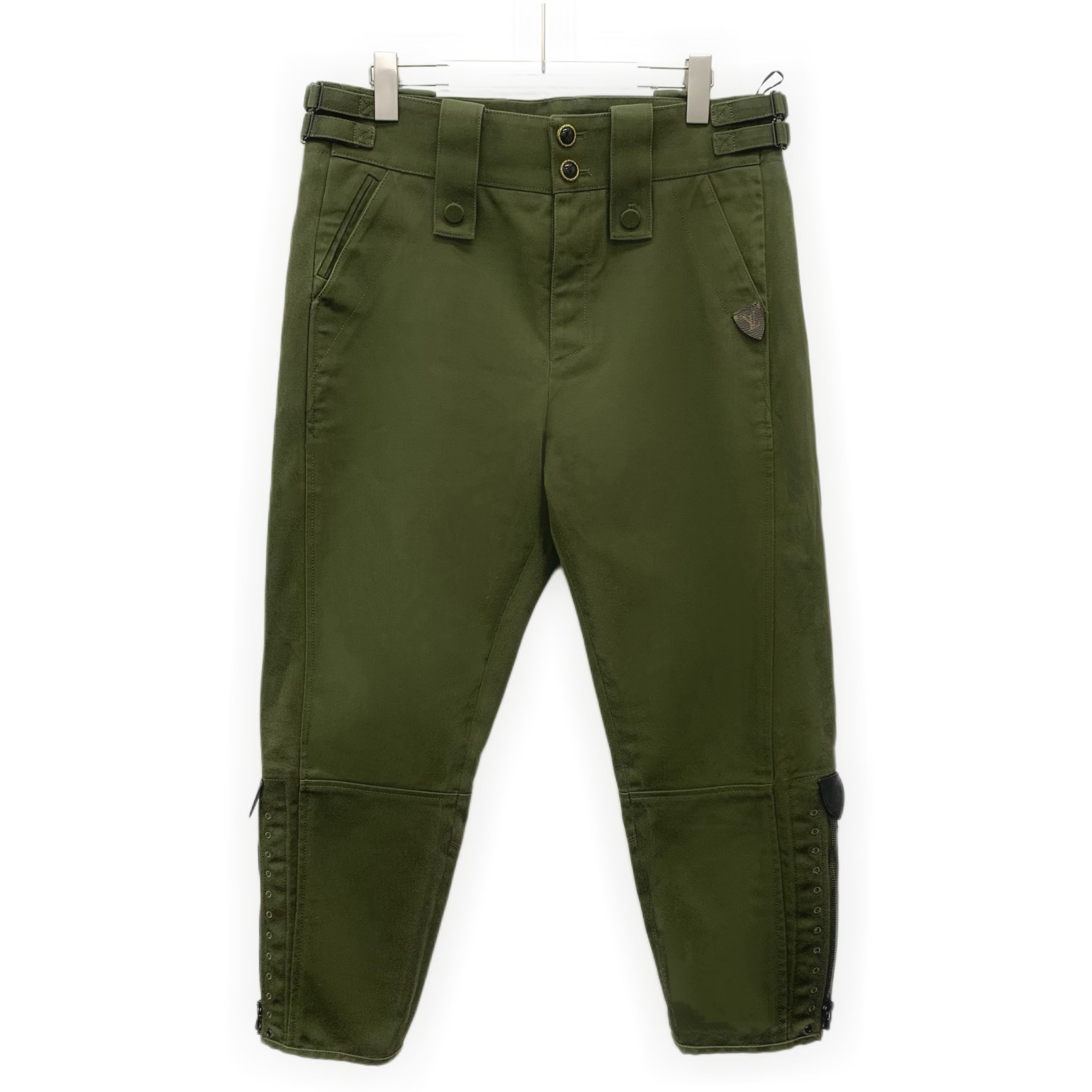 Louis Vuitton Louis Vuitton Cargo Pants Green (38) Size 26" / US 2 / IT 38 - 1 Thumbnail