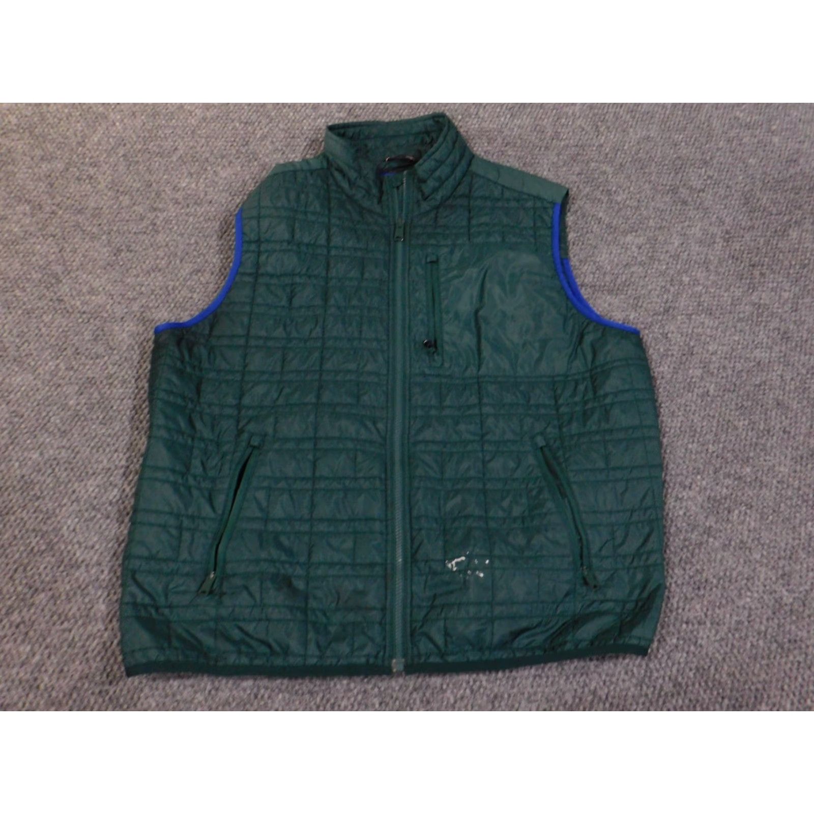 Tommy Hilfiger Tommy Hilfiger Vest Men 2XL Green Nylon Puffer Zip Outdoors Pockets Primaloft Bomber Jacket Mitt Mens Size US XXL / EU 58 / 5 - 2 Thumbnail