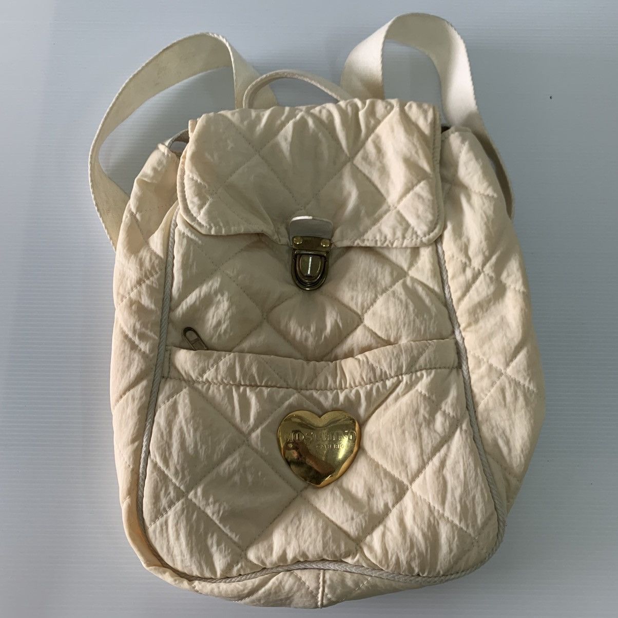 Moschino Moschino Vintage Nylon Backpack Size ONE SIZE - 2 Thumbnail