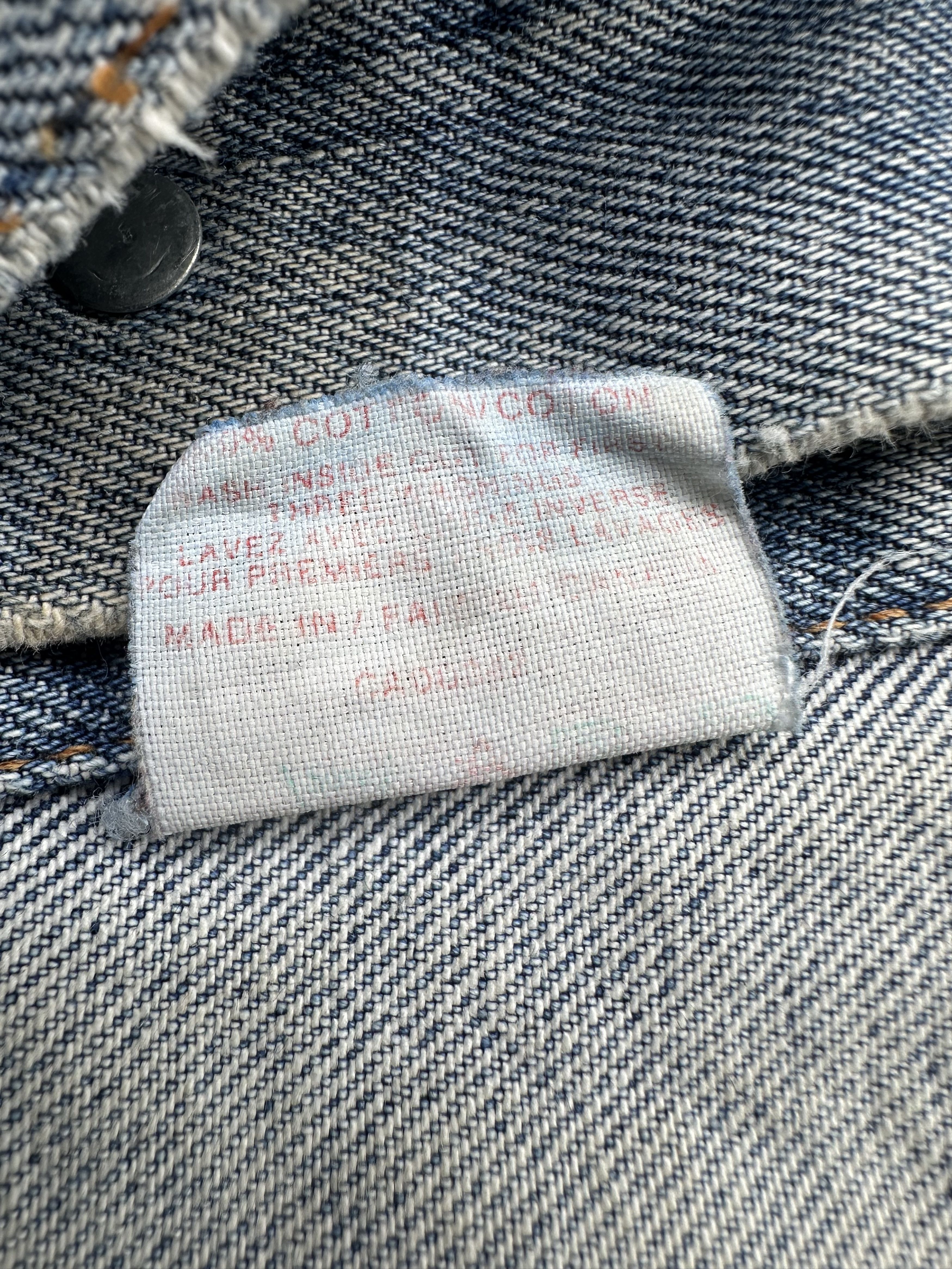 Levi's Vintage Levi’s Trucker Jacket Lot 75506 Distressed Jeans Size US M / EU 48-50 / 2 - 12 Thumbnail