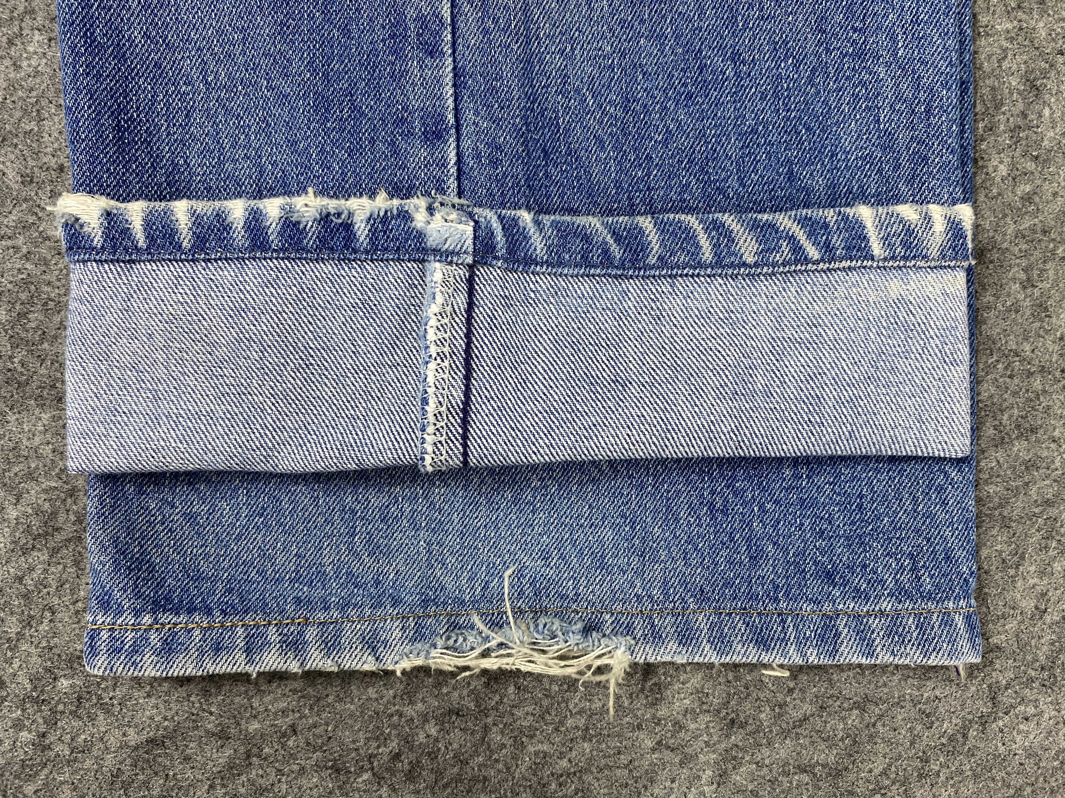 Levi's Distressed Blue Vintage Levi's 612 Orange Tab 35x29 -JN2312 Size US 35 - 10 Thumbnail
