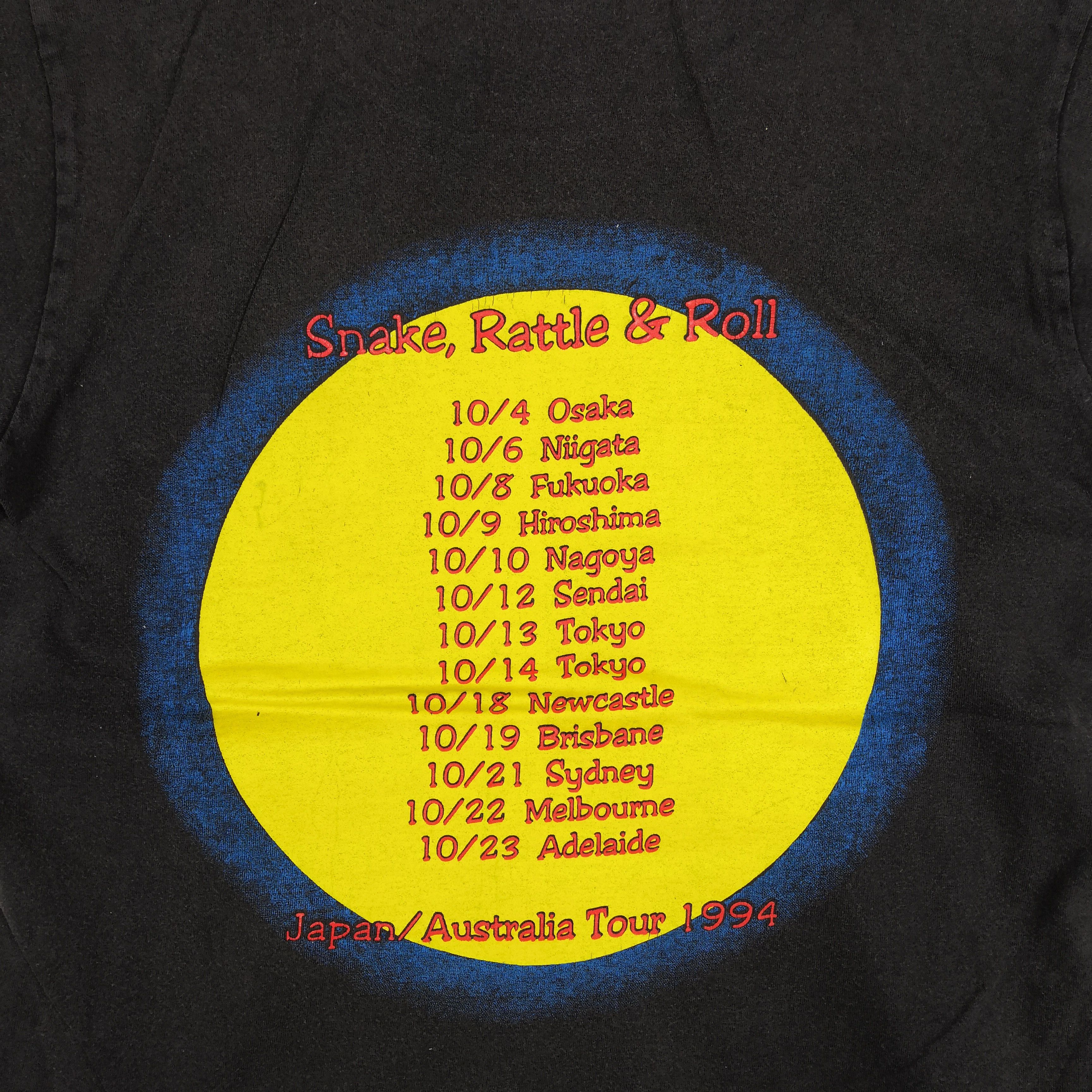 Band Tees Vintage The Snakes T-Shirt Band Snake Rattle and Roll Size US XS / EU 42 / 0 - 4 Thumbnail