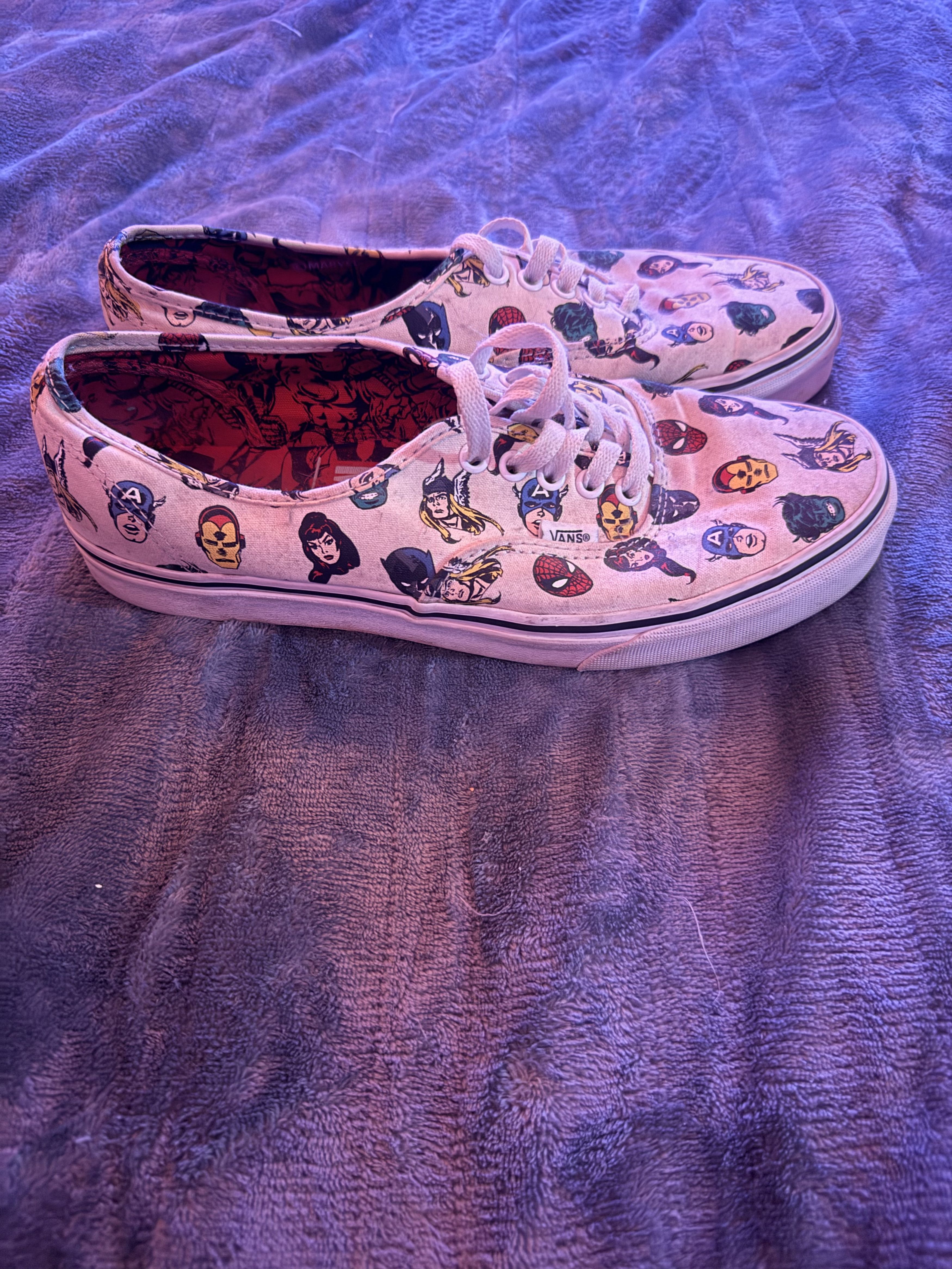 Vans Vans Authentic Marvel Heads Size US 10 / EU 43 - 3 Thumbnail