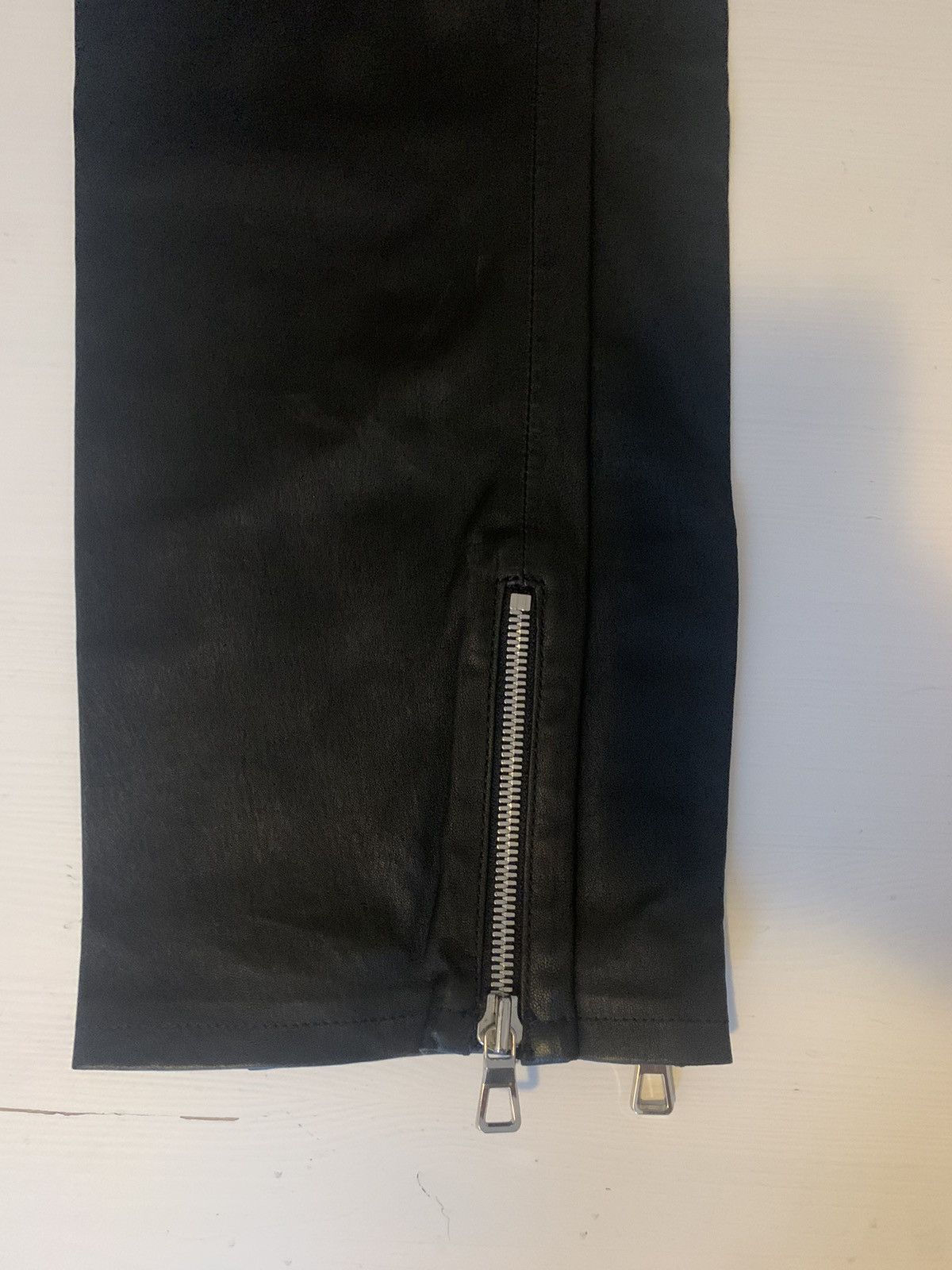 Balmain Leather pants for men BalmainxH&M Size US 34 / EU 50 - 4 Thumbnail