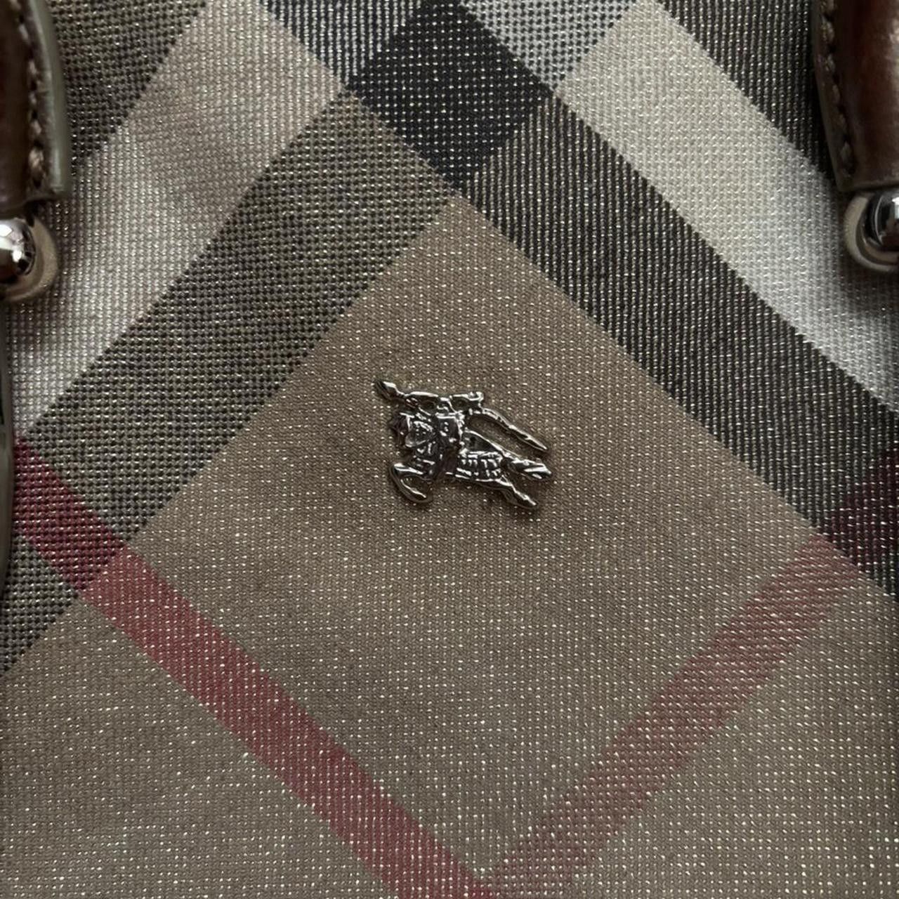 Burberry Burberry Shimmer Check Byron Tote Bag Size ONE SIZE - 8 Thumbnail