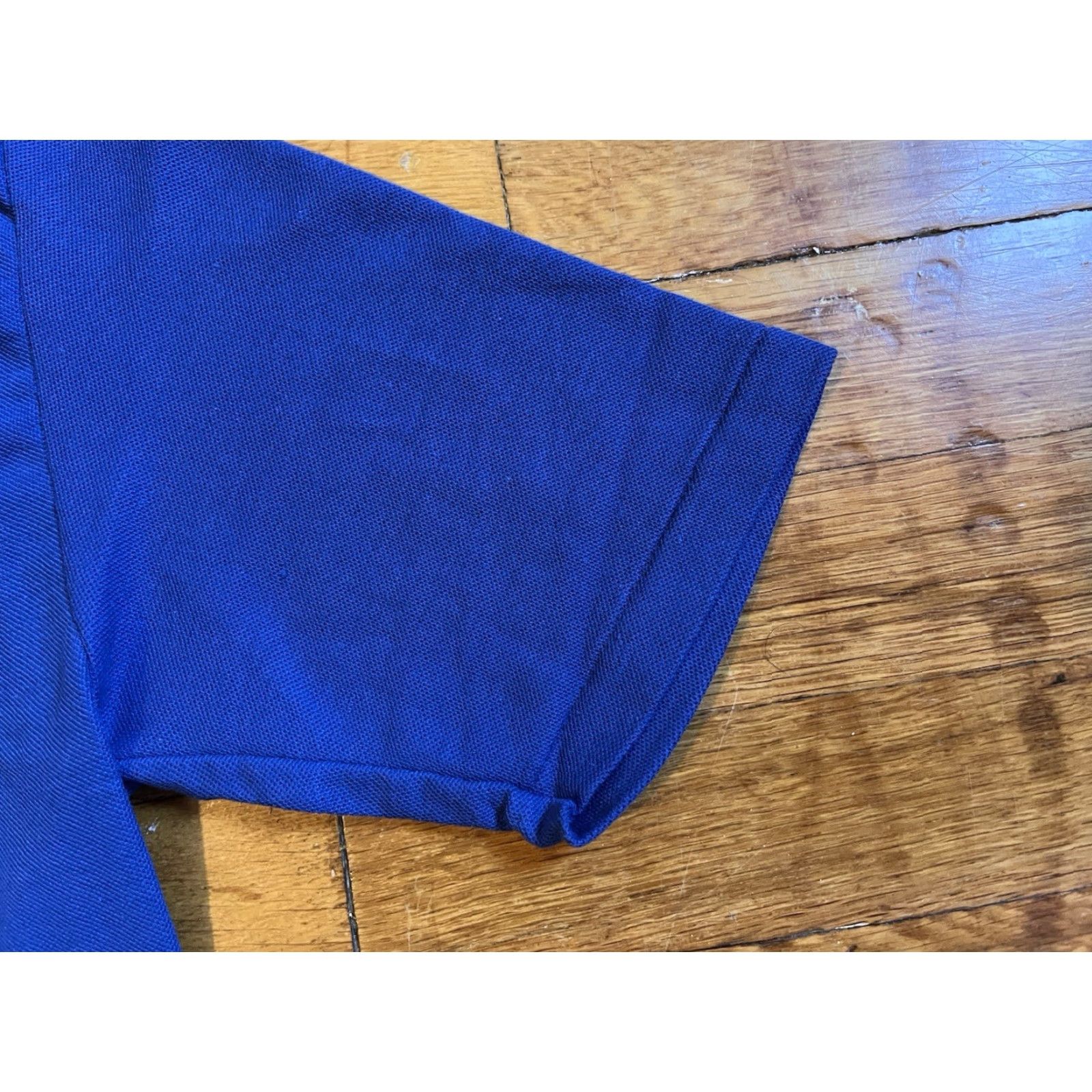 Vintage VINTAGE Notre Dame Basketball Polo Shirt Men’s M Blue Gold 80s USA Wear-Guard Polo Shirt Mens M Blue 80s Retro Notre Dame Basketball Shirt Size US M / EU 48-50 / 2 - 5 Thumbnail