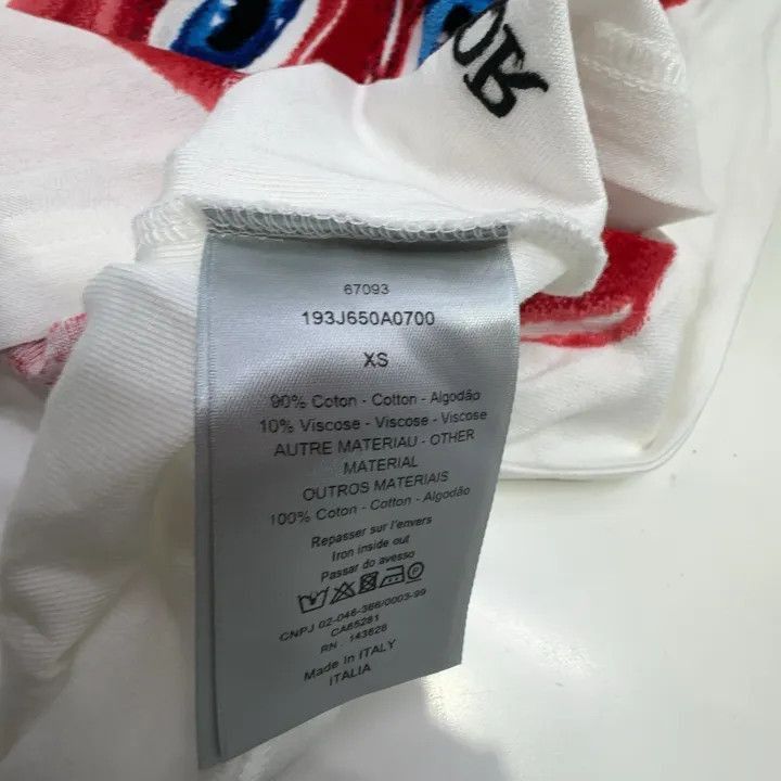 Other Dior Kenny Scharf Printed Casual T-Shirt 0079-2507 Size US XS / EU 42 / 0 - 4 Thumbnail