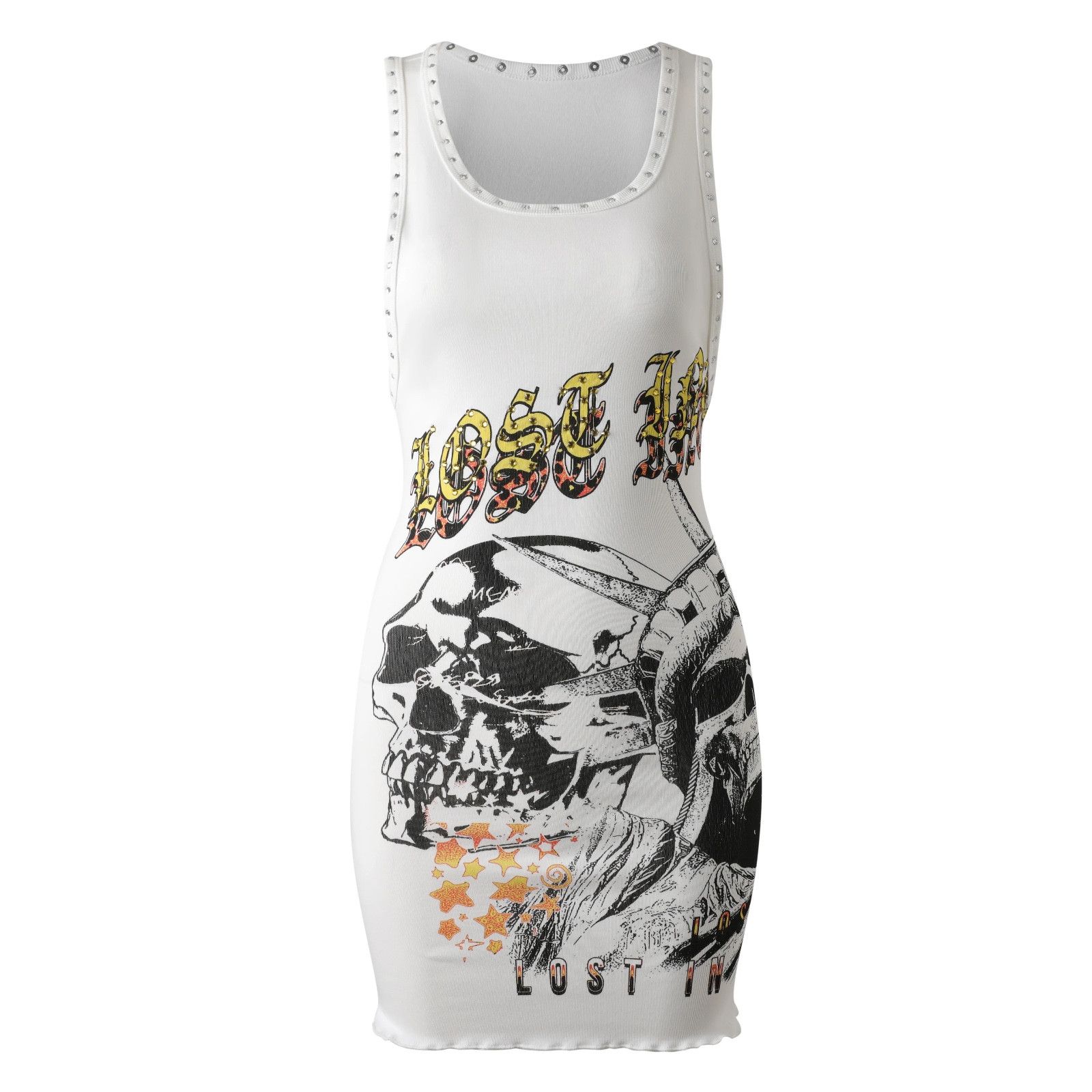 Other Lost Intricacy 'Fatal Empire' White Dress Size L / US 10 / IT 46 - 1 Preview