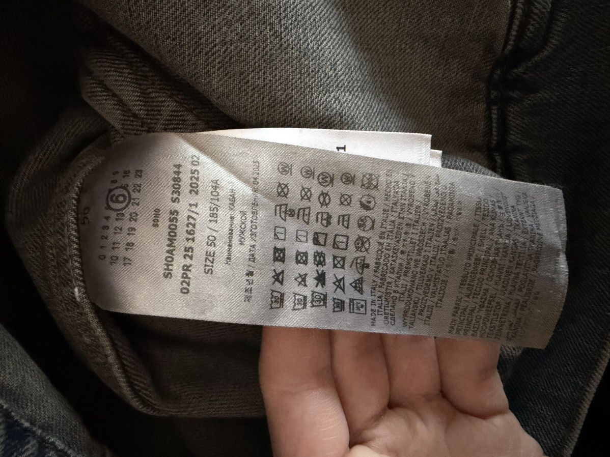 MM6 Washed Grey Denim Jacket - MM6 Maison Margiela Size US M / EU 48-50 / 2 - 5 Thumbnail