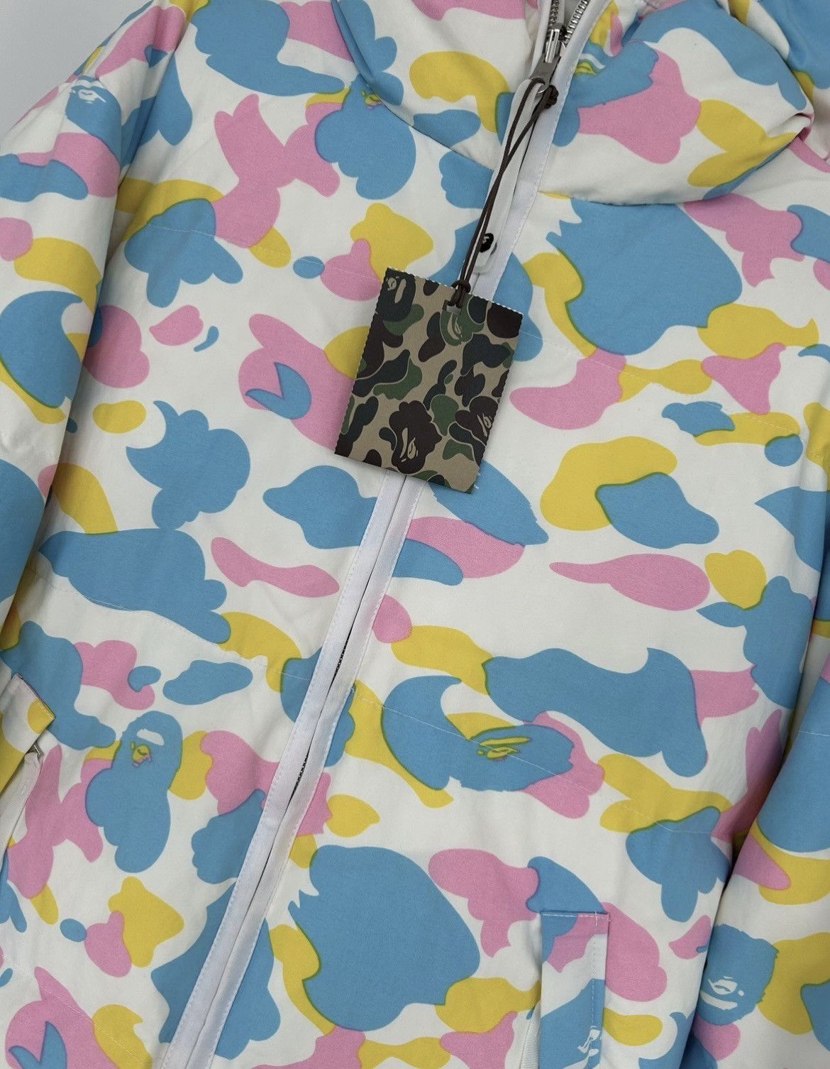 Bape VERY RARE OG 2006 A BATHING APE COTTON CANDY SNORKEL JACKET Size US L / EU 52-54 / 3 - 2 Thumbnail