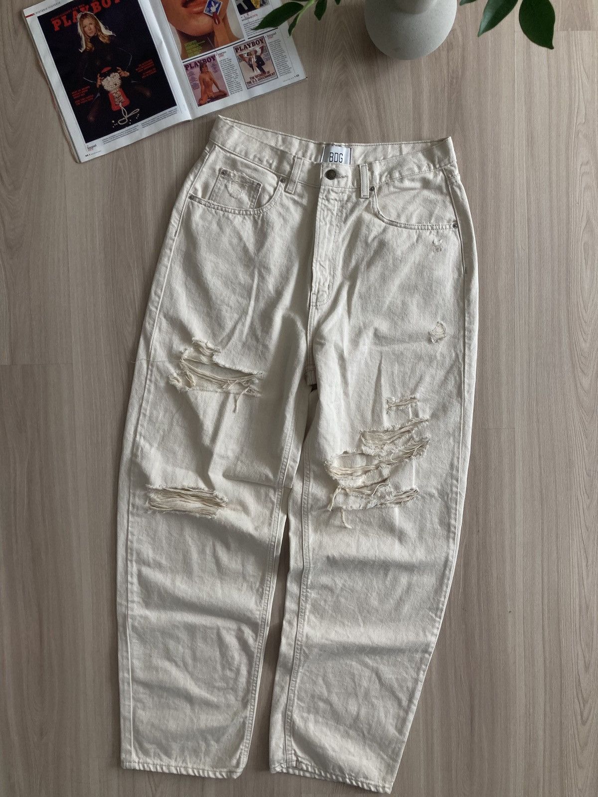JNCO Vintage BDG Jeans High-Rise Baggy Size US 32 / EU 48 - 2 Thumbnail