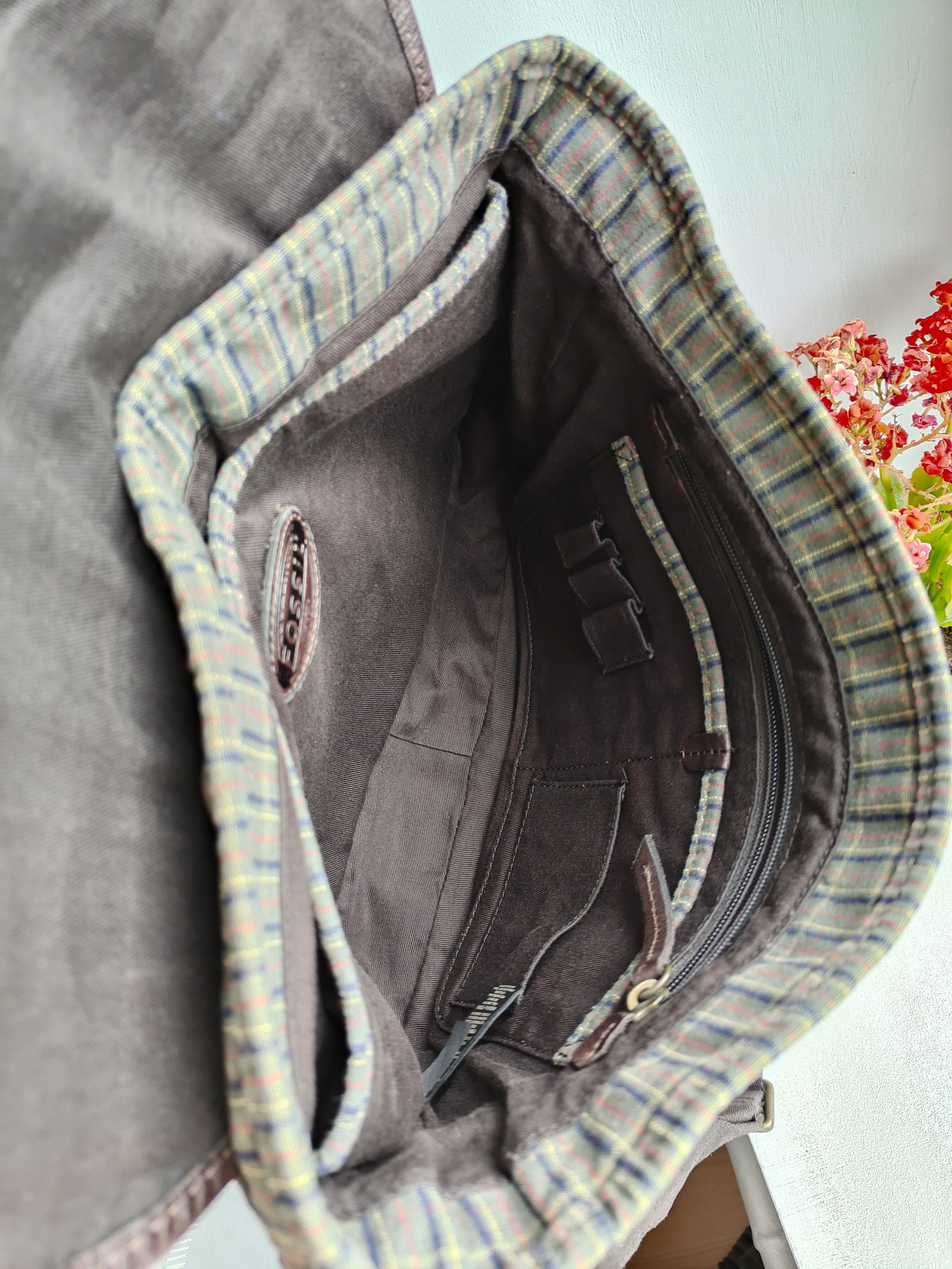 Fossil Vintage Fossil Bag Messenger Shoulder bag Fossil Organizer Size ONE SIZE - 10 Thumbnail