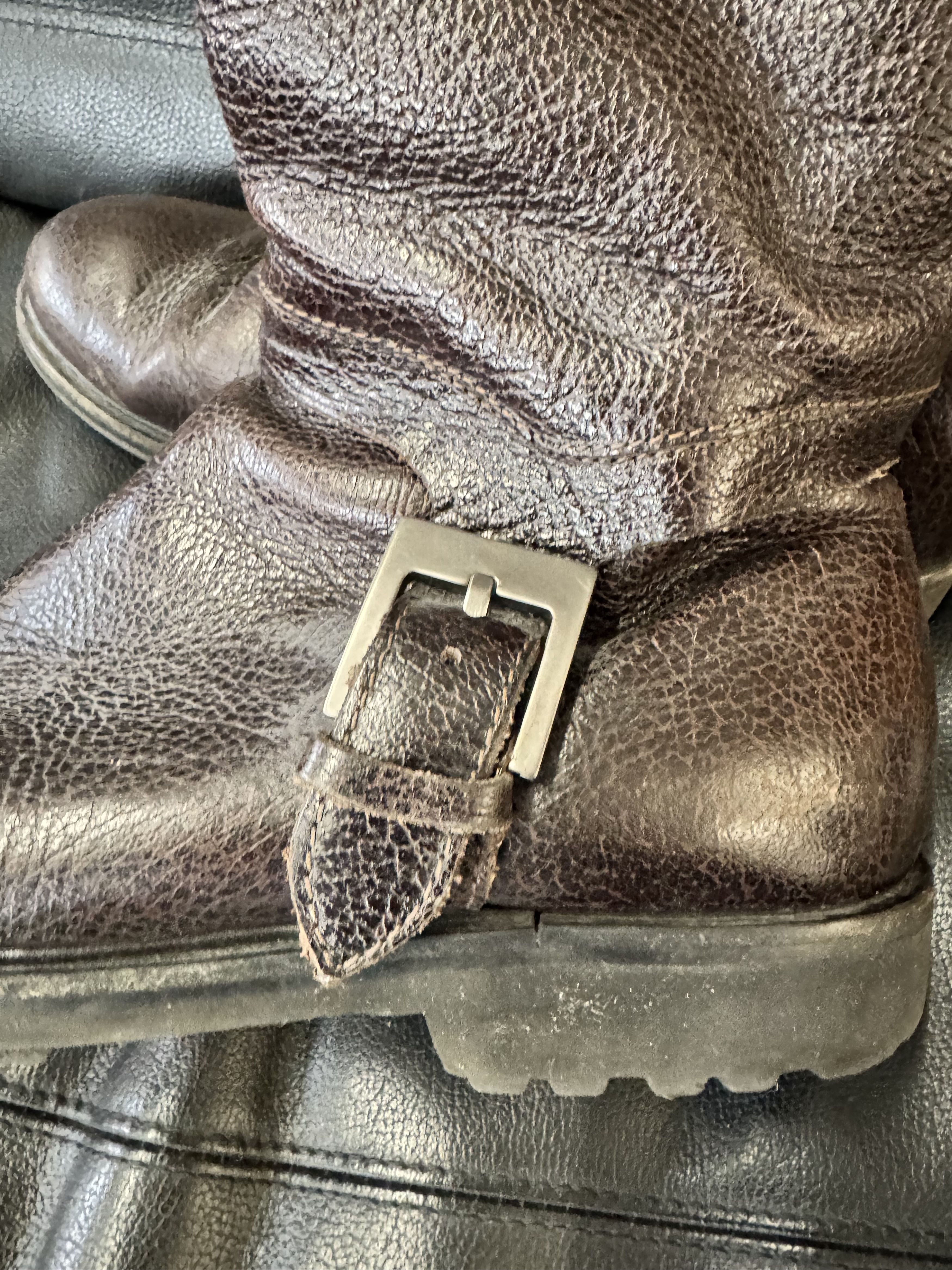 Emporio Armani Boots with buckle and fur lining Size US 9.5 / EU 42-43 - 14 Thumbnail
