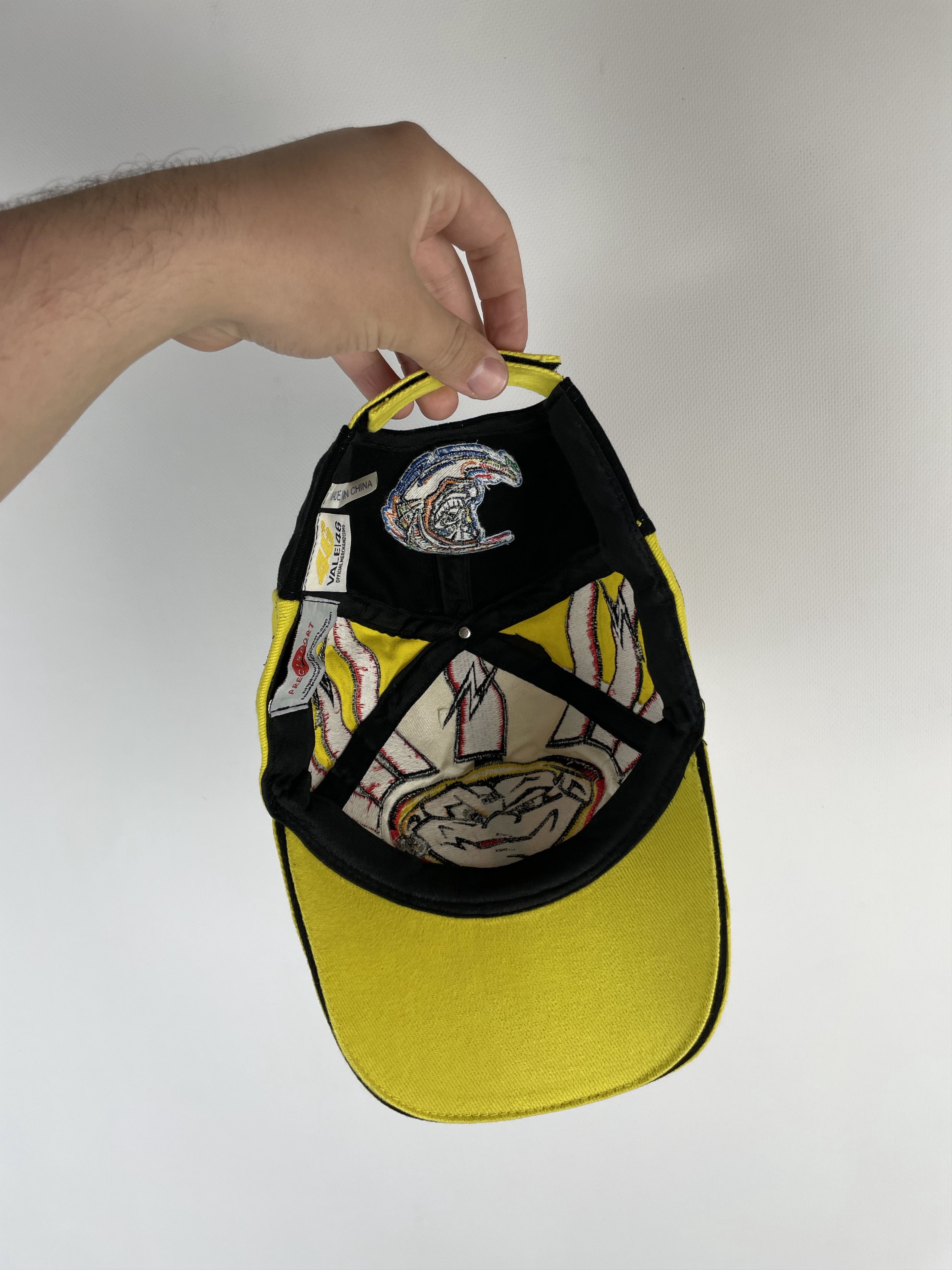 Vintage Vintage Daring Racing Moto Valentino Rossi 46 Doctor Cap Hat Size ONE SIZE - 6 Thumbnail