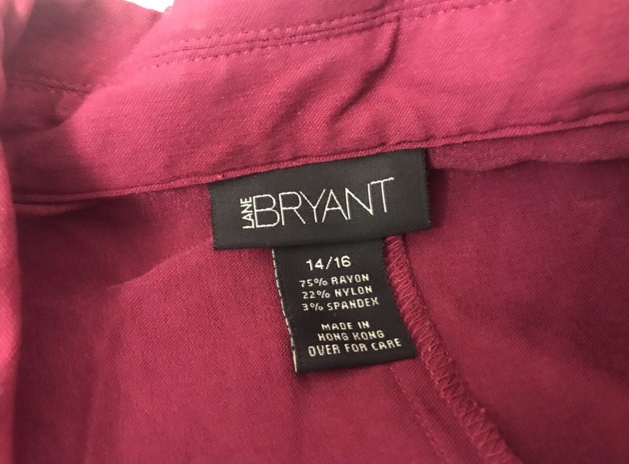 The Unbranded Brand Lane Bryant Two piece skirt suit set. Size 14/16 Size 38" / US 16 / IT 52 - 3 Thumbnail