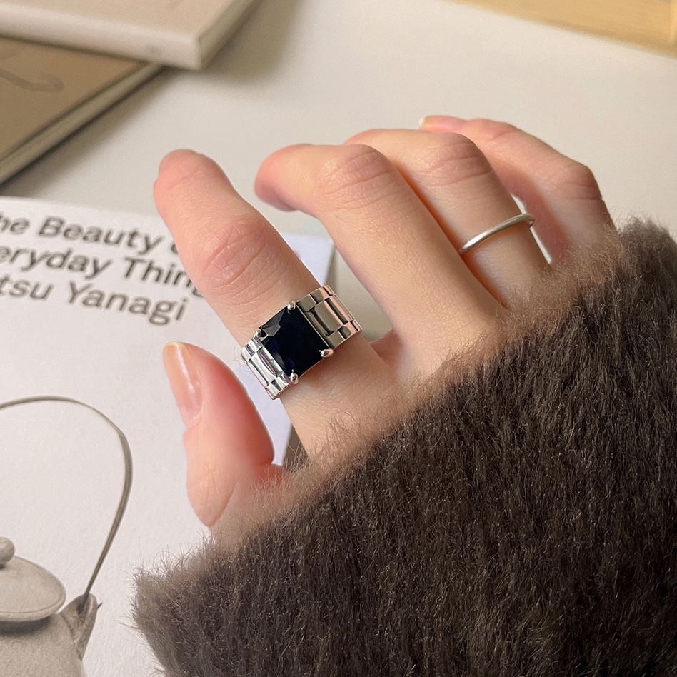 Jewelry Future Jewelry Rings Open Size Chrome Ring (Size 7-13) Size ONE SIZE - 5 Thumbnail